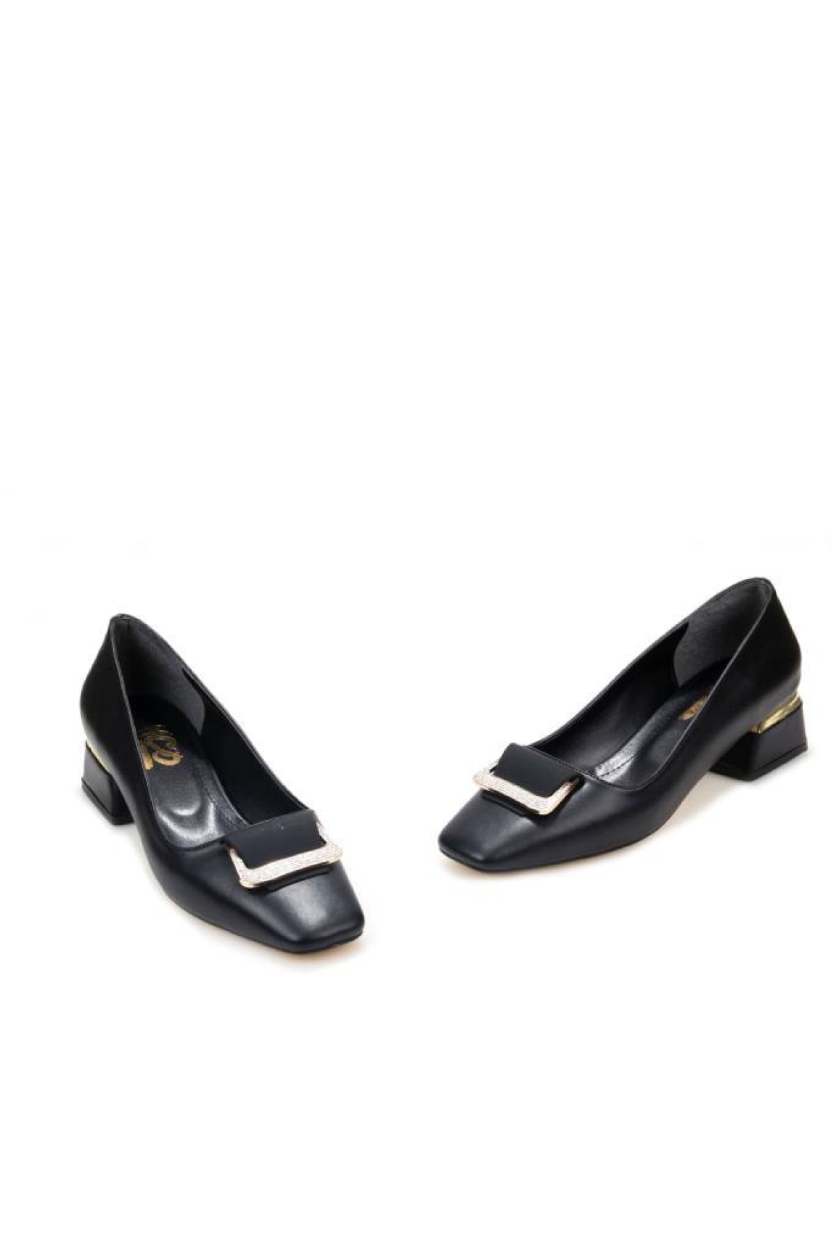 Papuçccity Hco 03075 3,5 Cm Topuklu Kadın Ayakkabı - Görsel 4