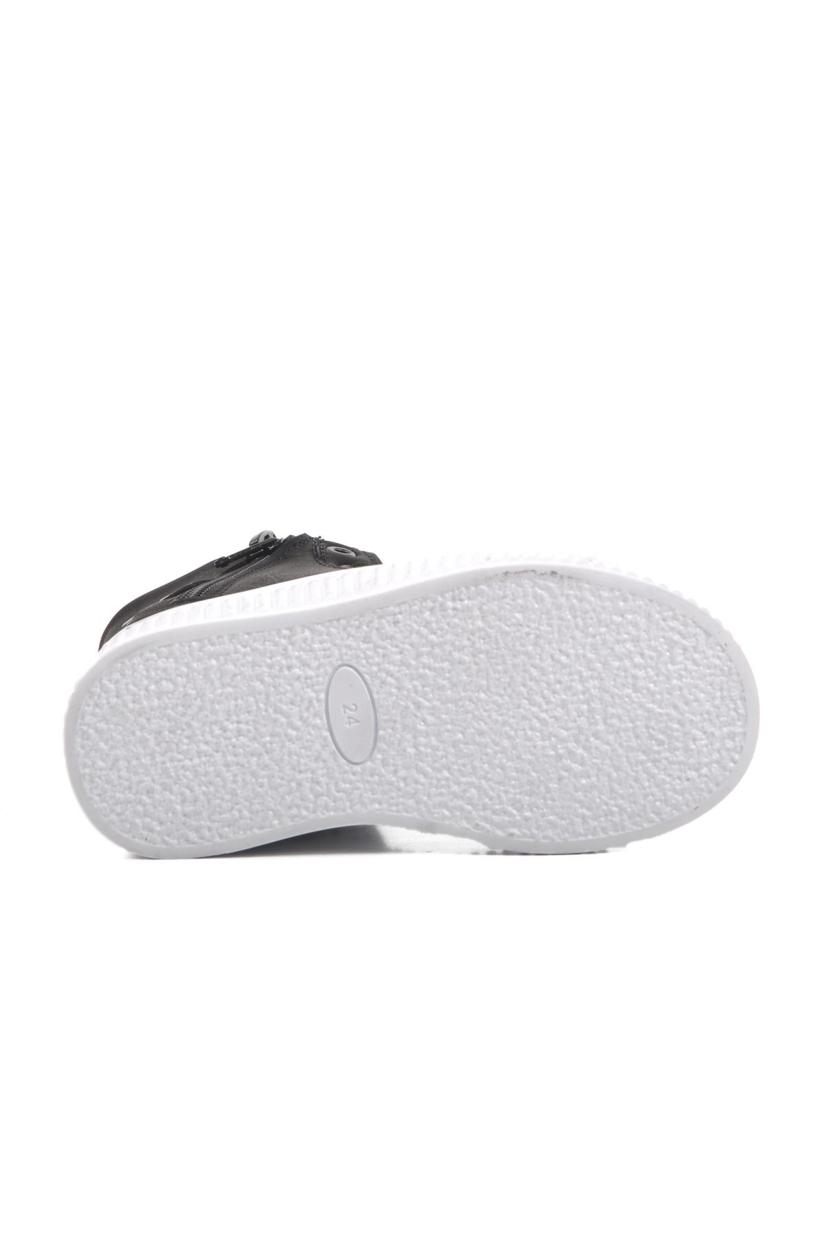 Orion-B Siyah-Beyaz Unisex Çocuk Bot - Görsel 6