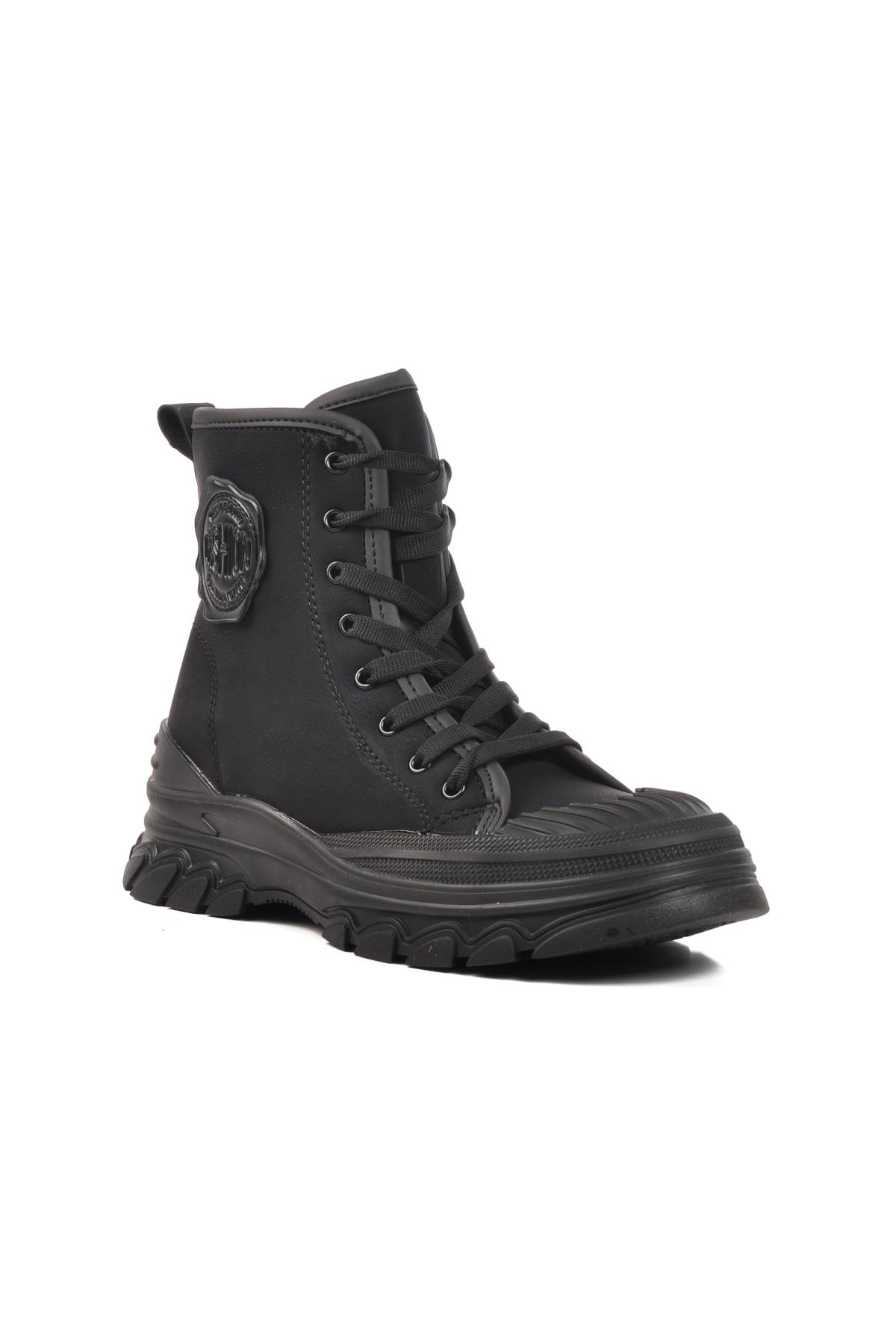 Serpentis İçi Kürklü Siyah Kadın Bot - Görsel 3