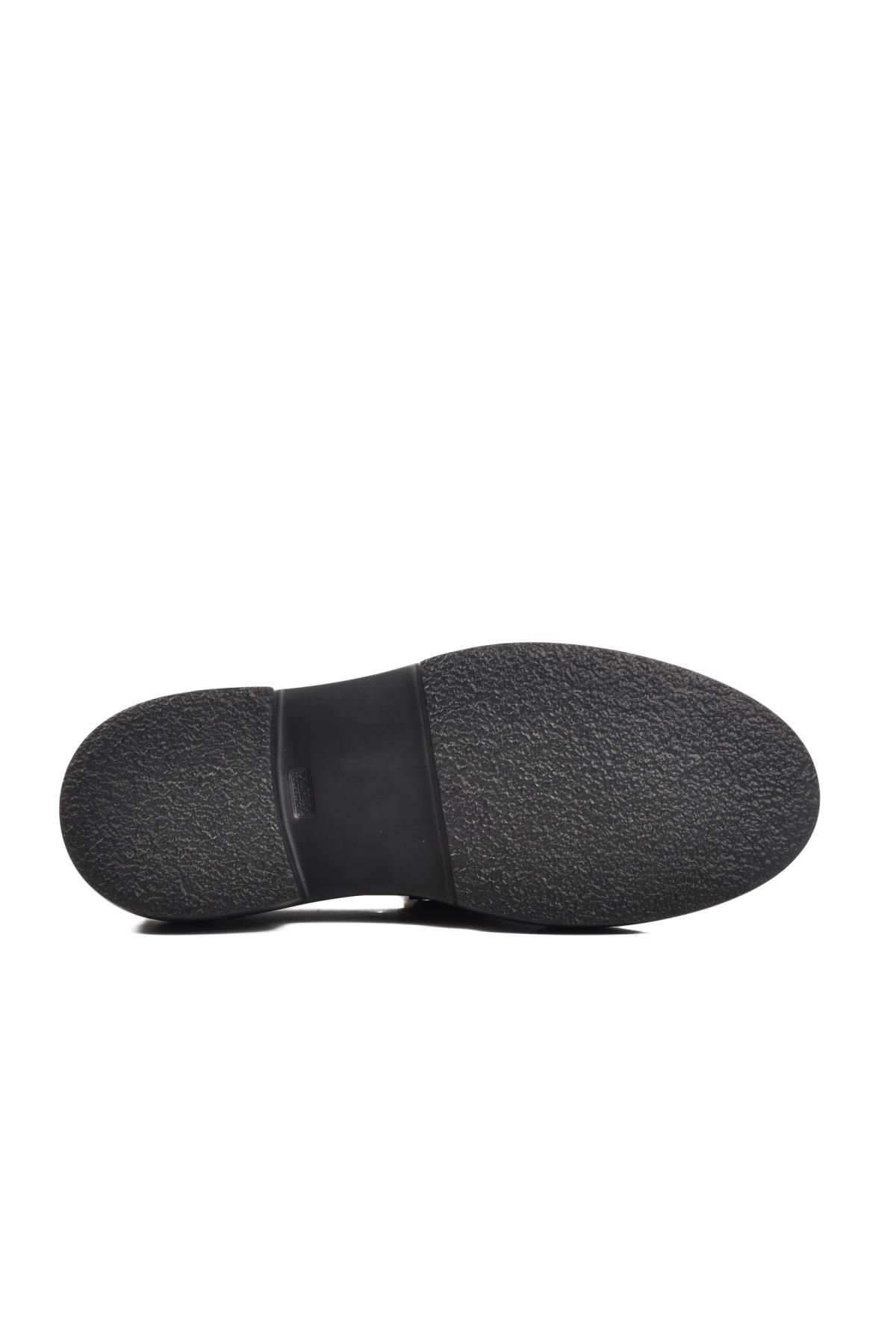 Premium 1018 Kahve Hakiki Deri Erkek Klasik Ayakkabı - Görsel 6