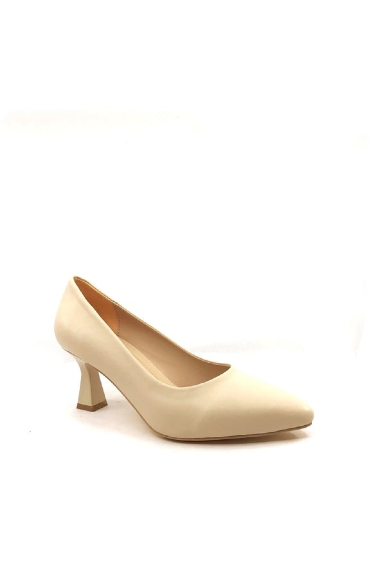 New Angel 320 Kadın Klasik Kısa Topuk Stiletto - Görsel 2