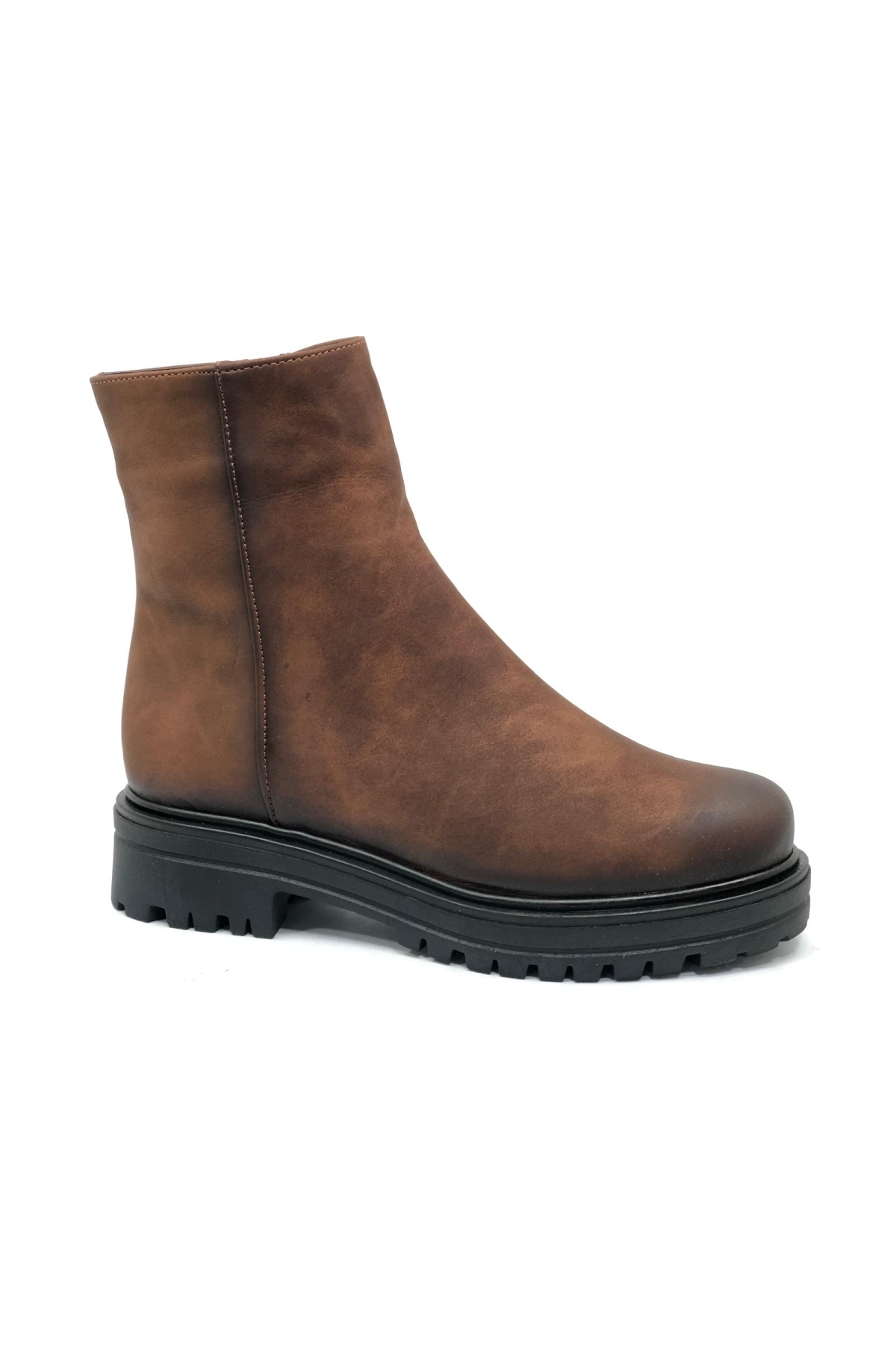 2306 Kaymaz Taban Düz Bot Kadın Bot - Görsel 2