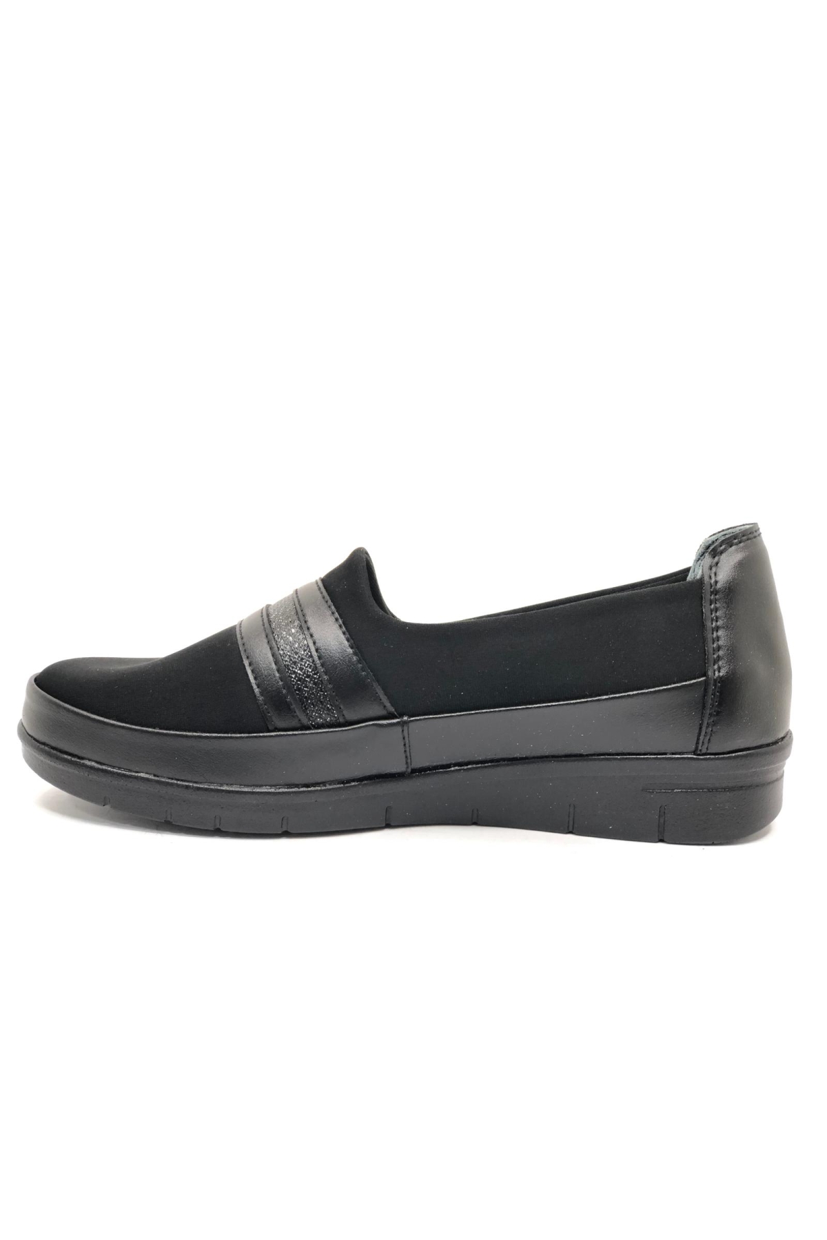 Berfilla Dr.Tavsiyeli İçi %100 Deri Anne Kadın Babet Ayakkabı - Görsel 4