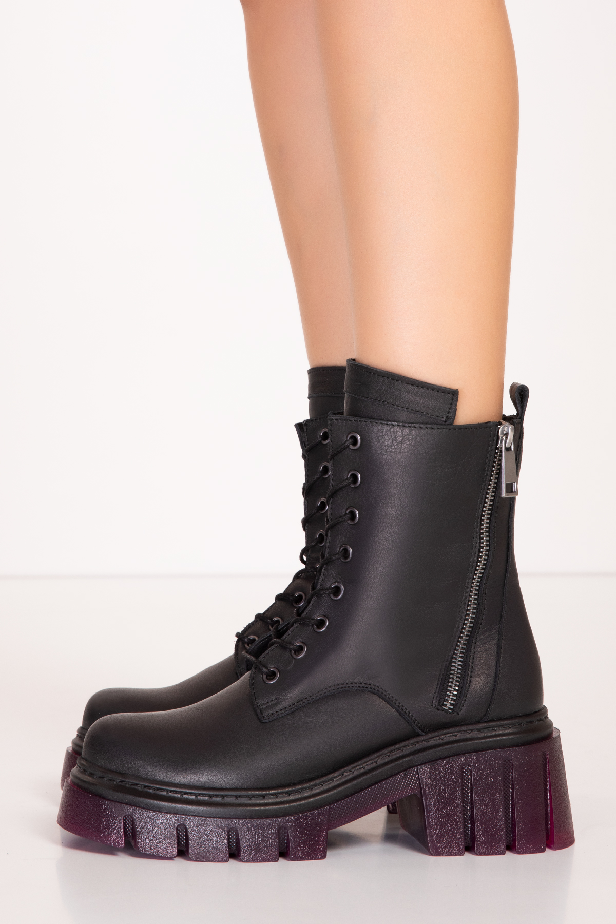 Gondol Hakiki Deri Şık Postal Bot bel.377 - Görsel 2