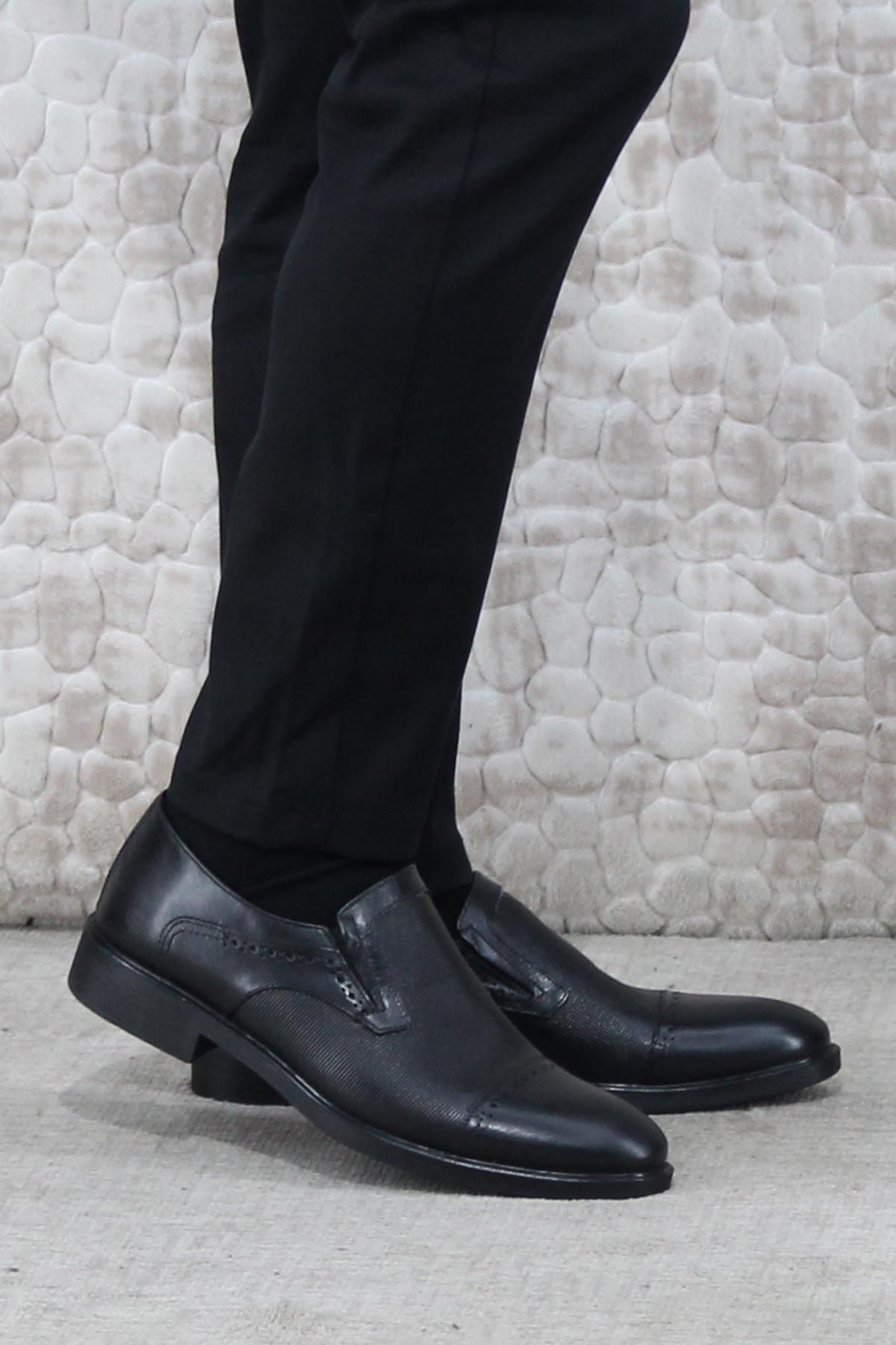42061 İç Ve Dış Orijinal Hakiki Deri Klasik Ayakkabı Erkek Ayakkabı - Görsel 2