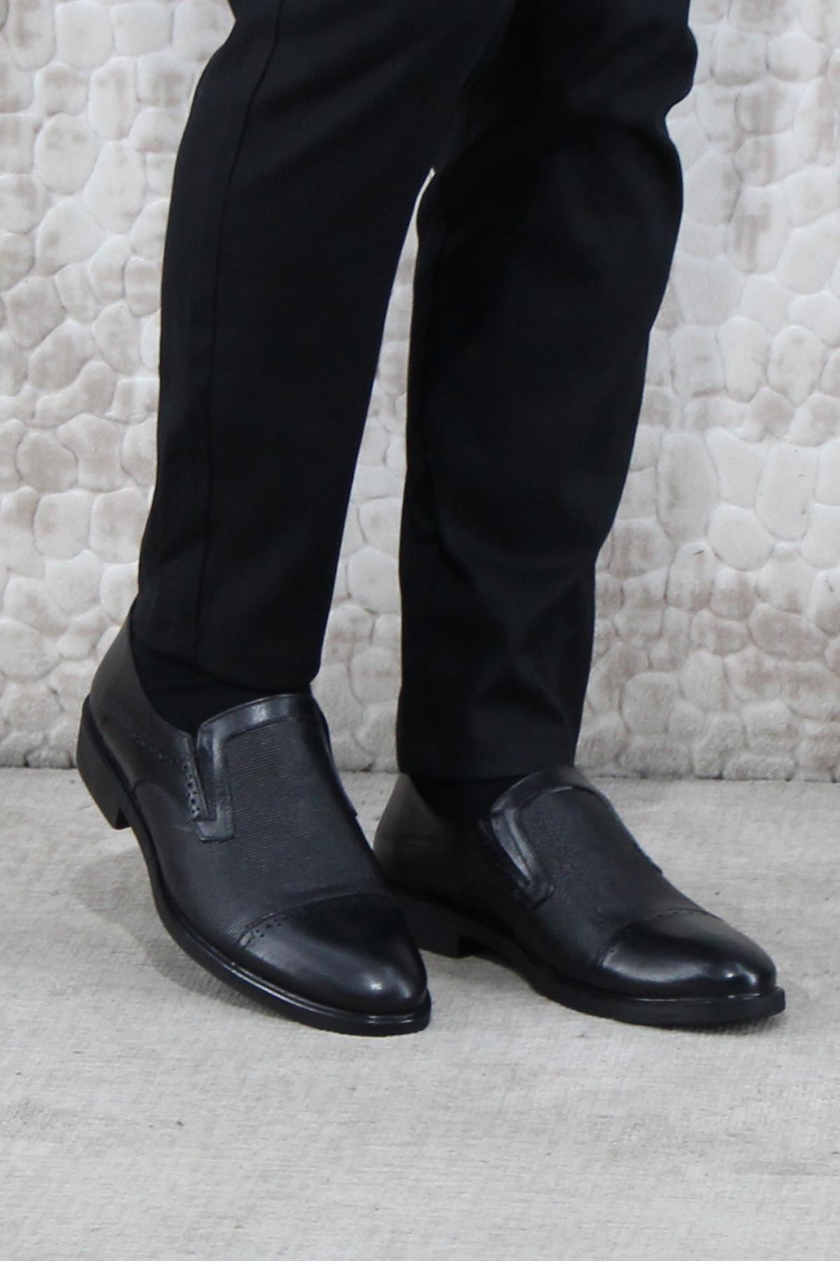 42061 İç Ve Dış Orijinal Hakiki Deri Klasik Ayakkabı Erkek Ayakkabı - Görsel 3