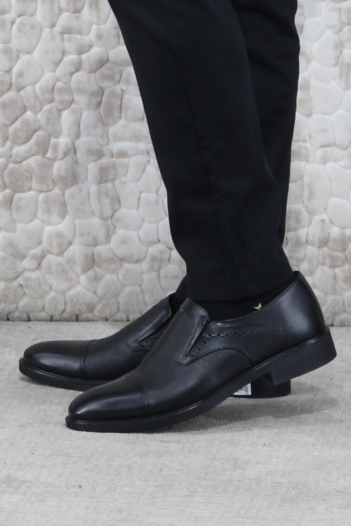 42061 İç Ve Dış Orijinal Hakiki Deri Klasik Ayakkabı Erkek Ayakkabı - Görsel 4