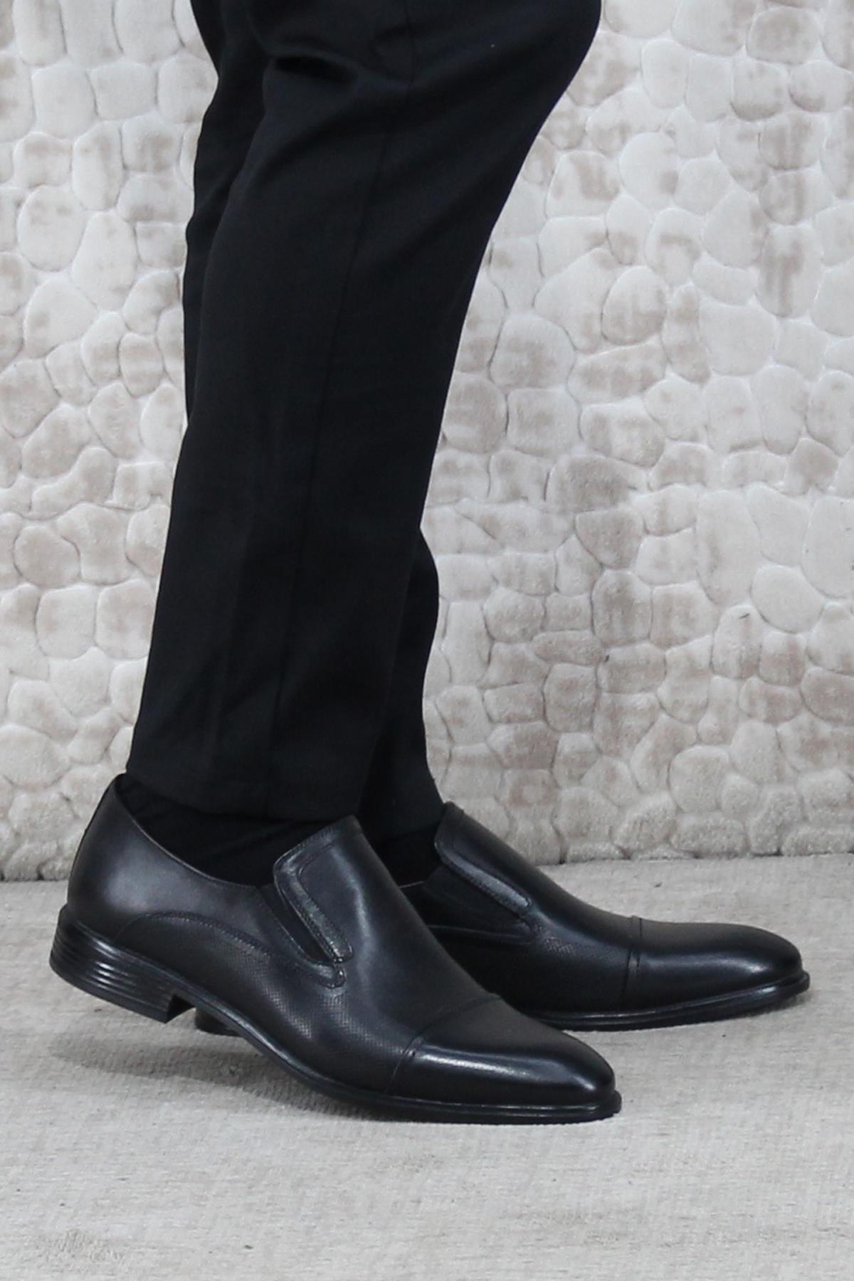 320629 İç Ve Dış Orijinal Hakiki Deri Klasik Ayakkabı Erkek Ayakkabı - Görsel 2