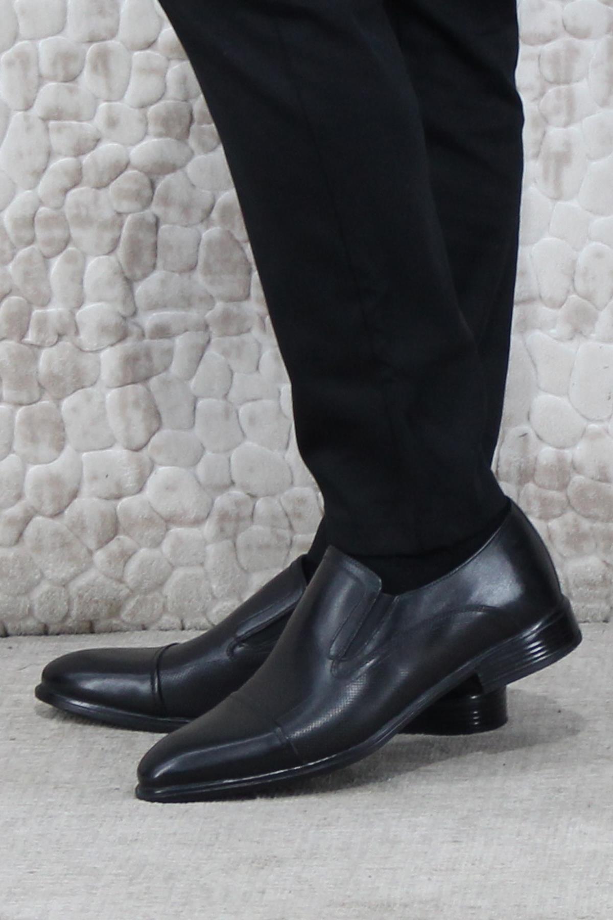 320629 İç Ve Dış Orijinal Hakiki Deri Klasik Ayakkabı Erkek Ayakkabı - Görsel 4