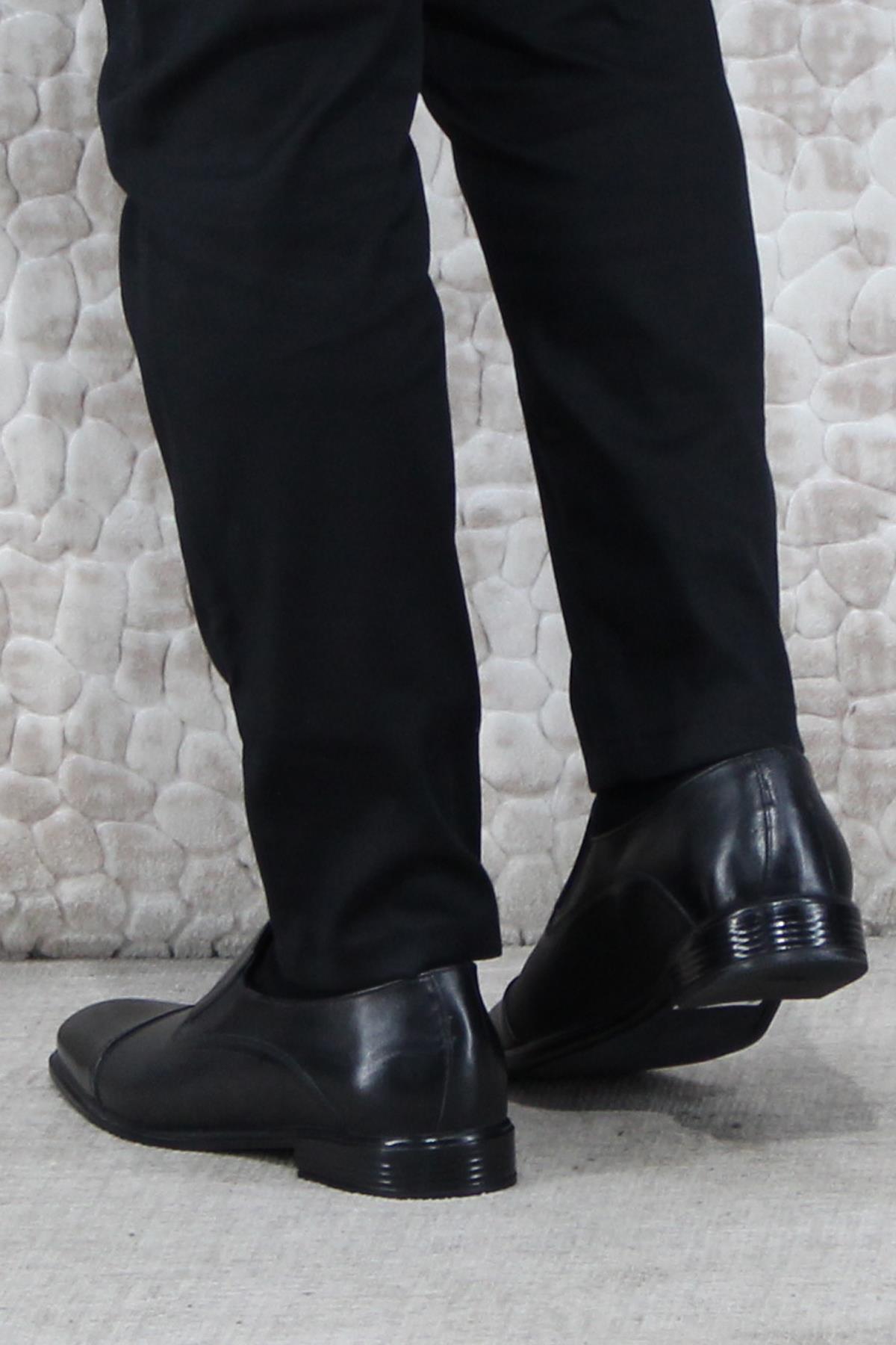 320629 İç Ve Dış Orijinal Hakiki Deri Klasik Ayakkabı Erkek Ayakkabı - Görsel 5