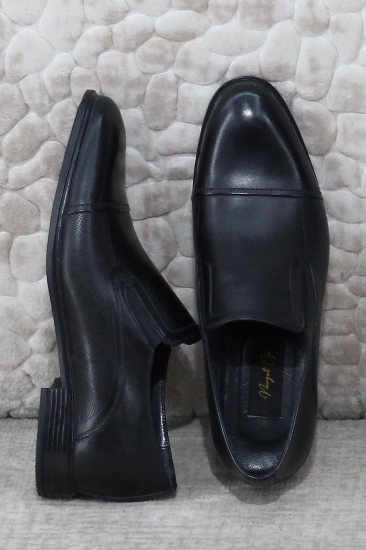 320629 İç Ve Dış Orijinal Hakiki Deri Klasik Ayakkabı Erkek Ayakkabı - Görsel 6