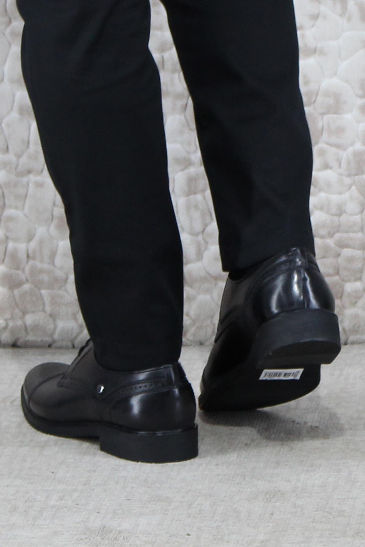 32011 İç Ve Dış Orijinal Hakiki Deri Klasik Ayakkabı Erkek Ayakkabı - Görsel 5