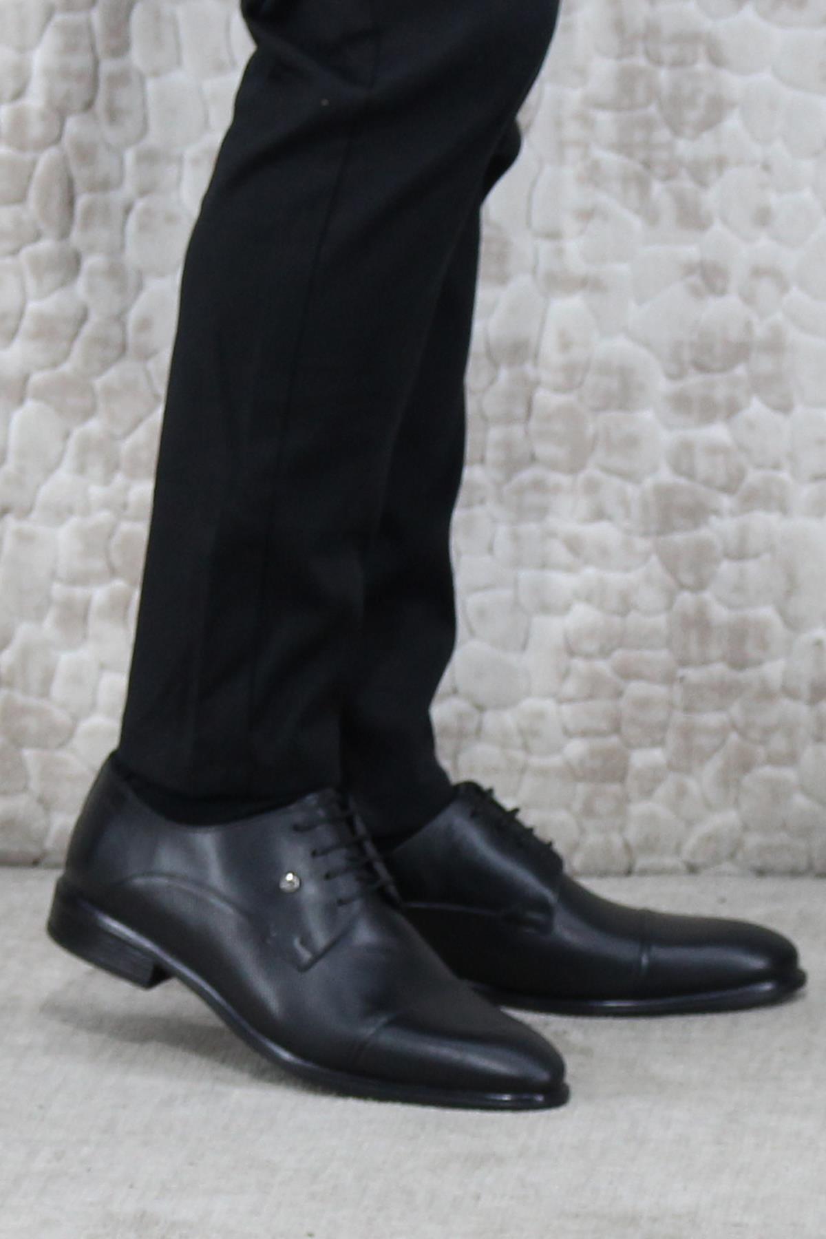 320630 İç Ve Dış Orijinal Hakiki Deri Klasik Ayakkabı Erkek Ayakkabı - Görsel 2