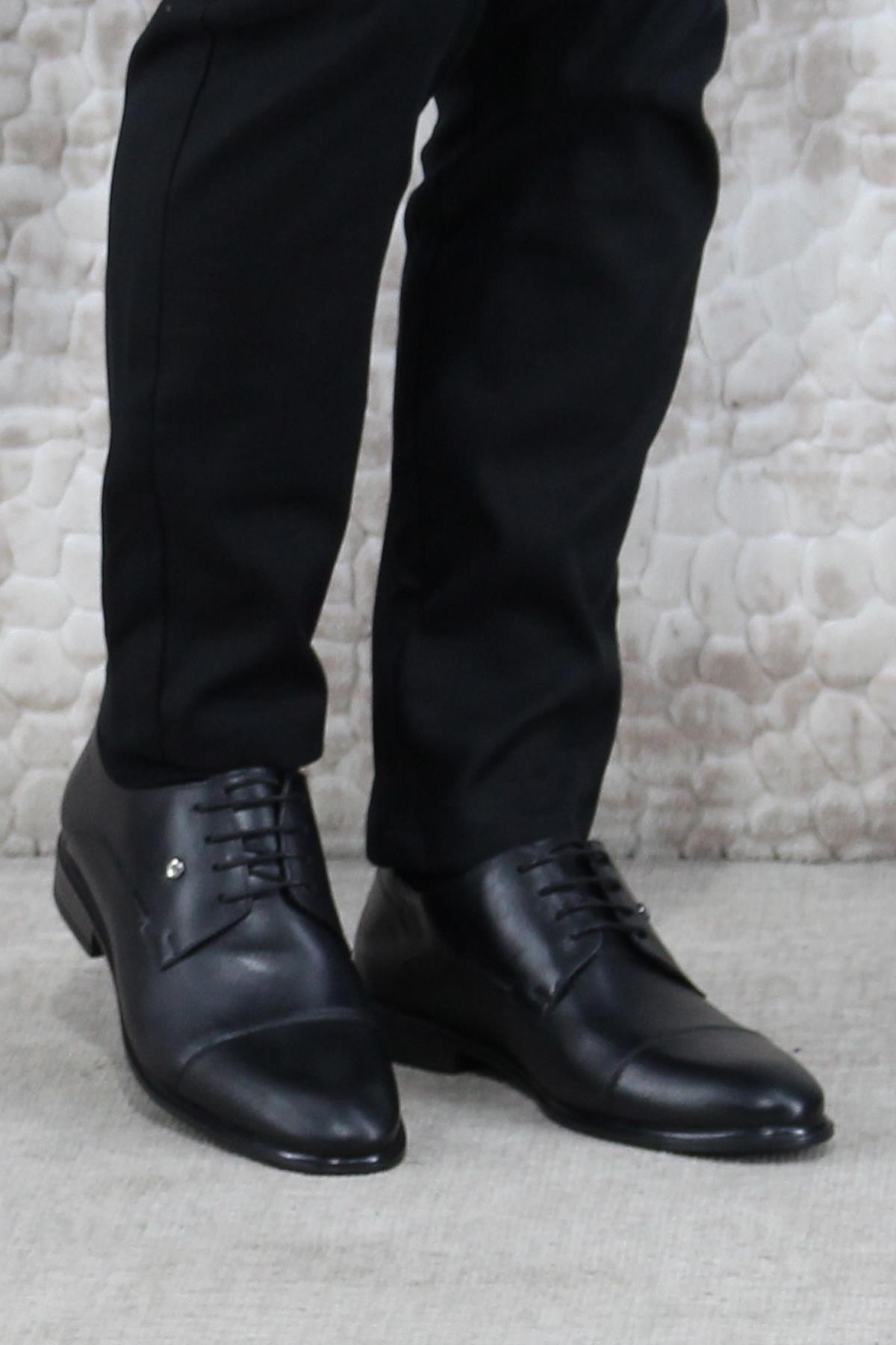 320630 İç Ve Dış Orijinal Hakiki Deri Klasik Ayakkabı Erkek Ayakkabı - Görsel 3