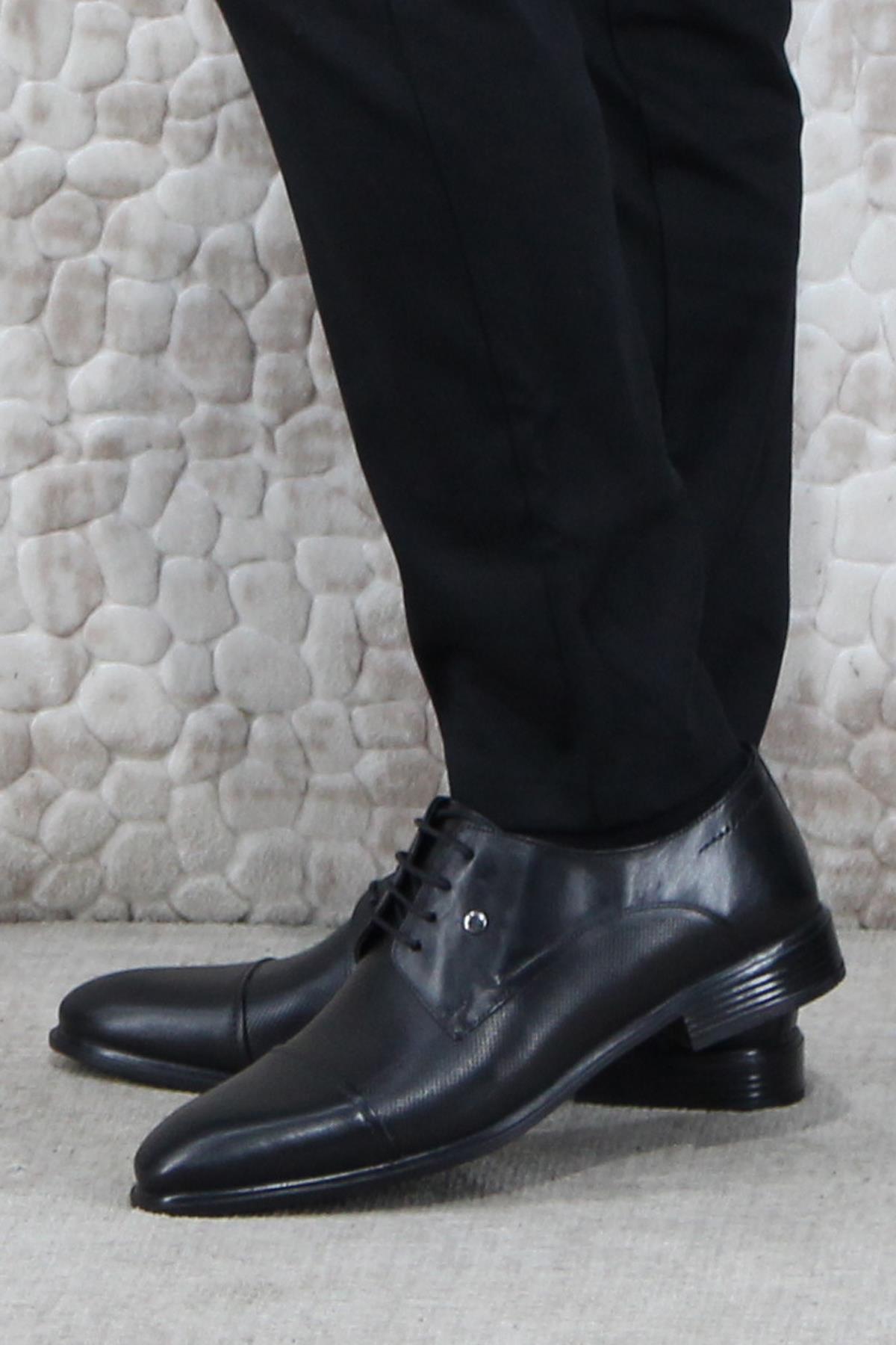 320630 İç Ve Dış Orijinal Hakiki Deri Klasik Ayakkabı Erkek Ayakkabı - Görsel 4