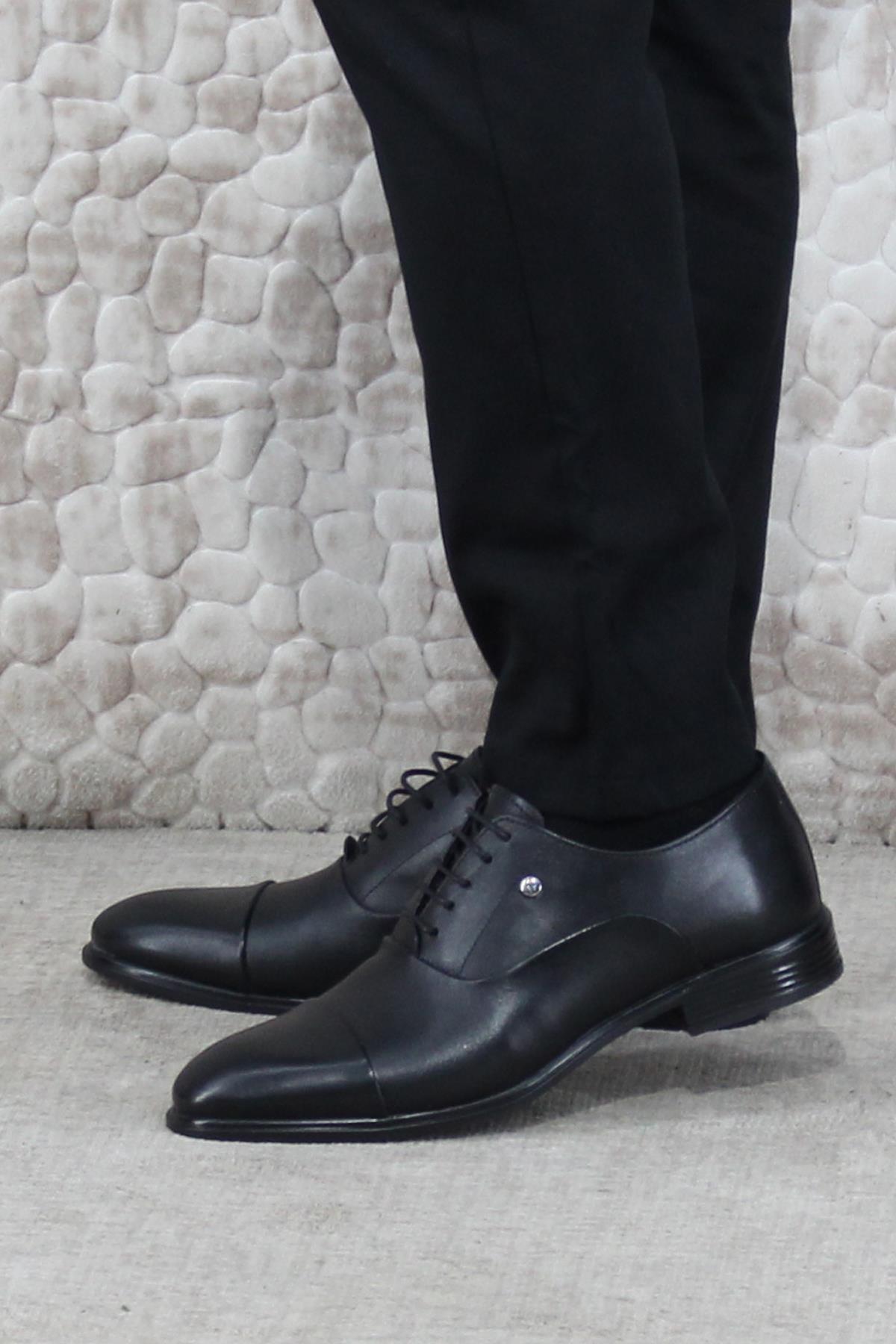 32071 İç Ve Dış Orijinal Hakiki Deri Klasik Ayakkabı Erkek Ayakkabı - Görsel 4