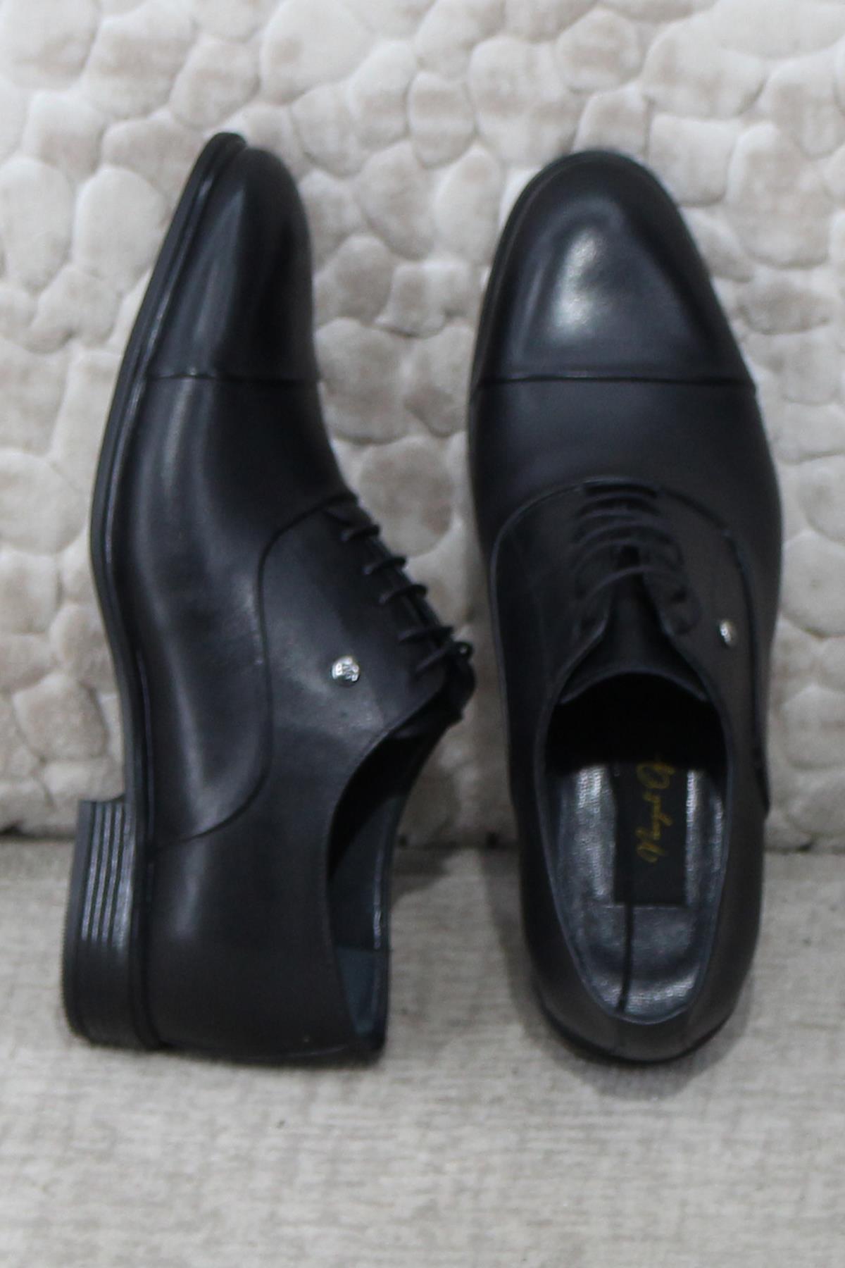 32071 İç Ve Dış Orijinal Hakiki Deri Klasik Ayakkabı Erkek Ayakkabı - Görsel 6