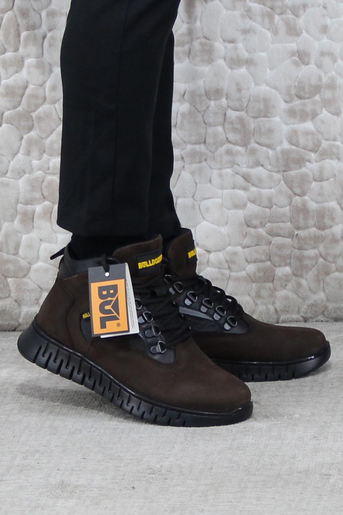 250113 Rahat Esnek Orijinal Ürün Kauçuk Esnek Taban Erkek Bot - Görsel 2