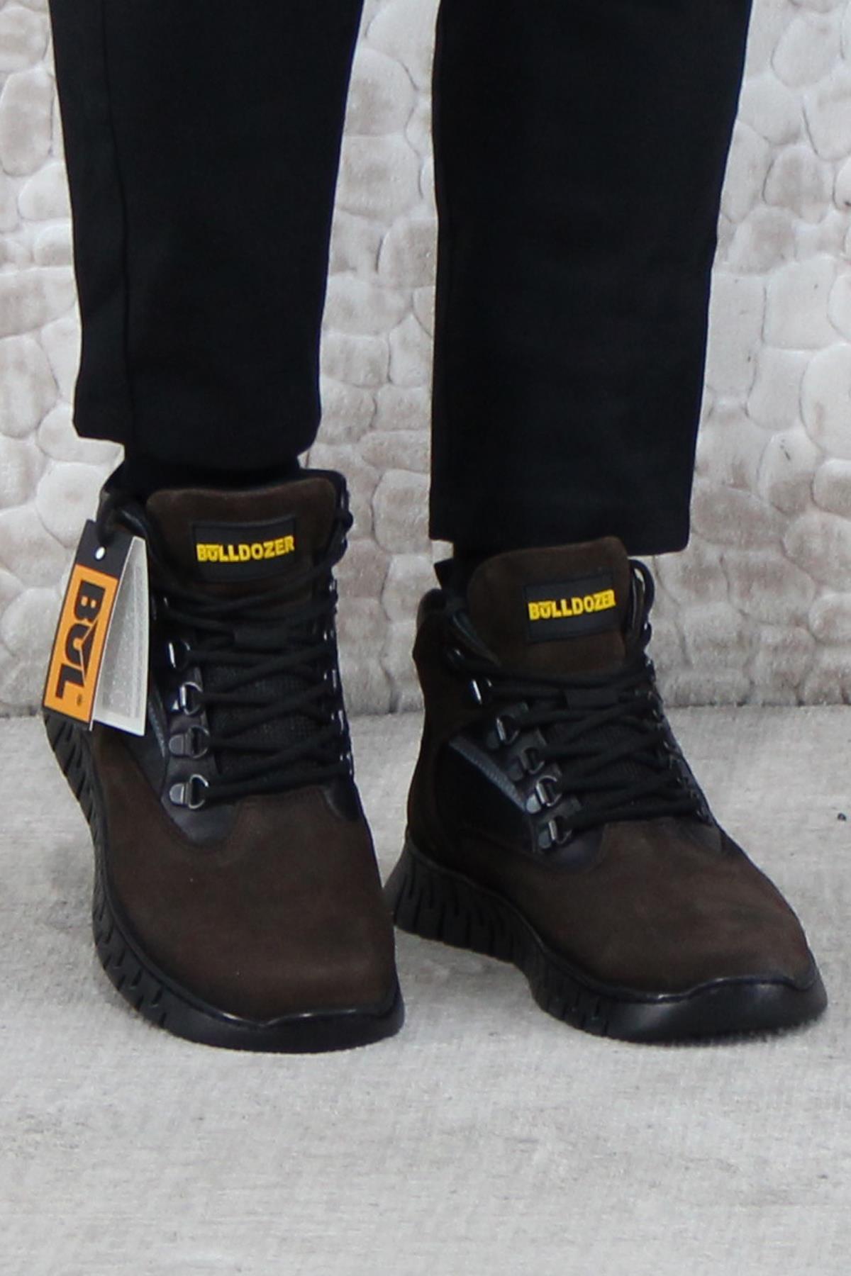 250113 Rahat Esnek Orijinal Ürün Kauçuk Esnek Taban Erkek Bot - Görsel 3