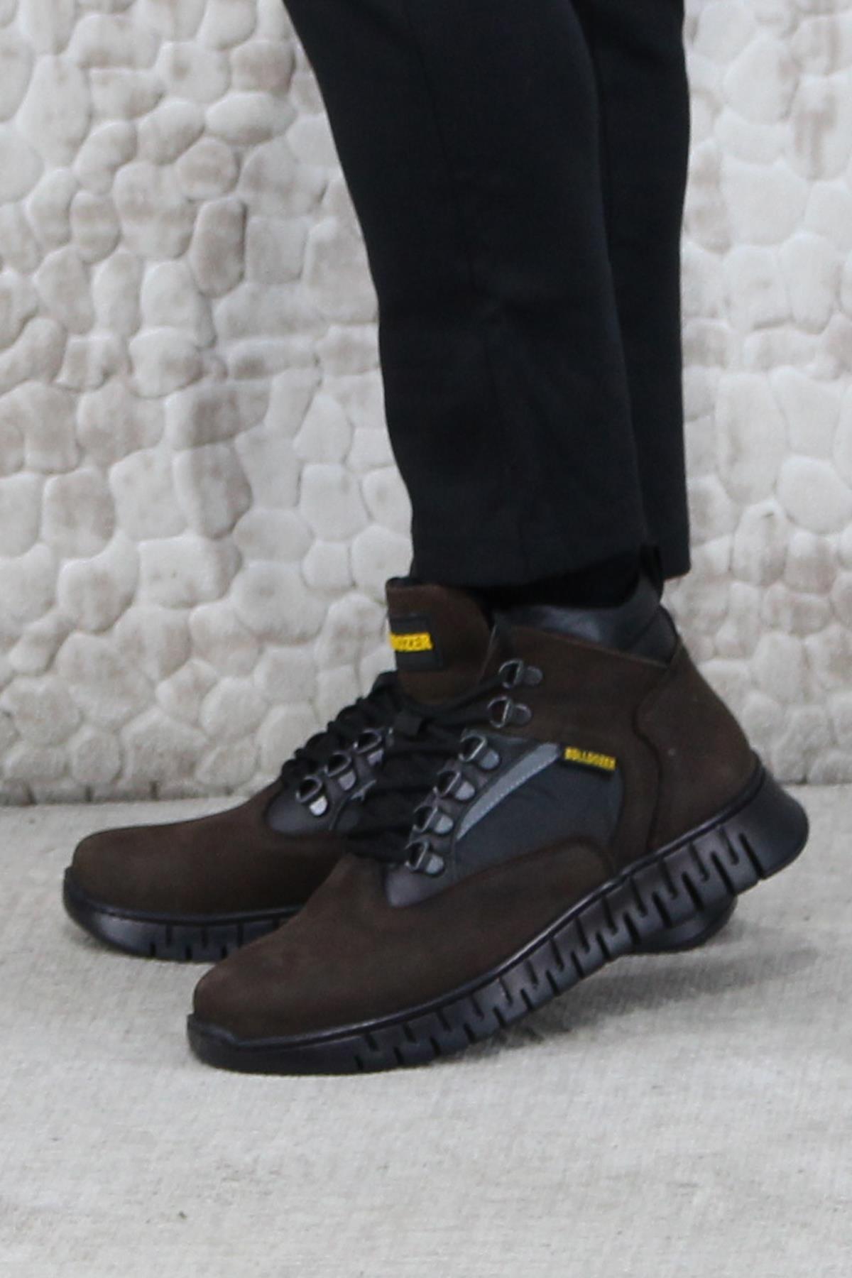 250113 Rahat Esnek Orijinal Ürün Kauçuk Esnek Taban Erkek Bot - Görsel 4