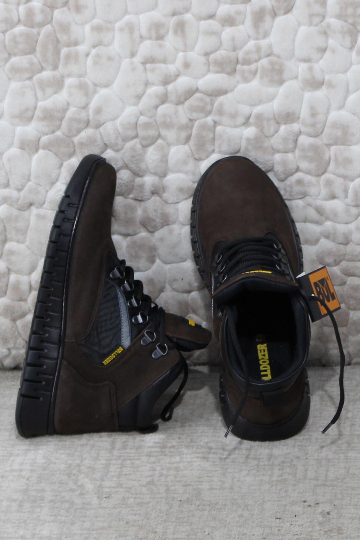 250113 Rahat Esnek Orijinal Ürün Kauçuk Esnek Taban Erkek Bot - Görsel 6