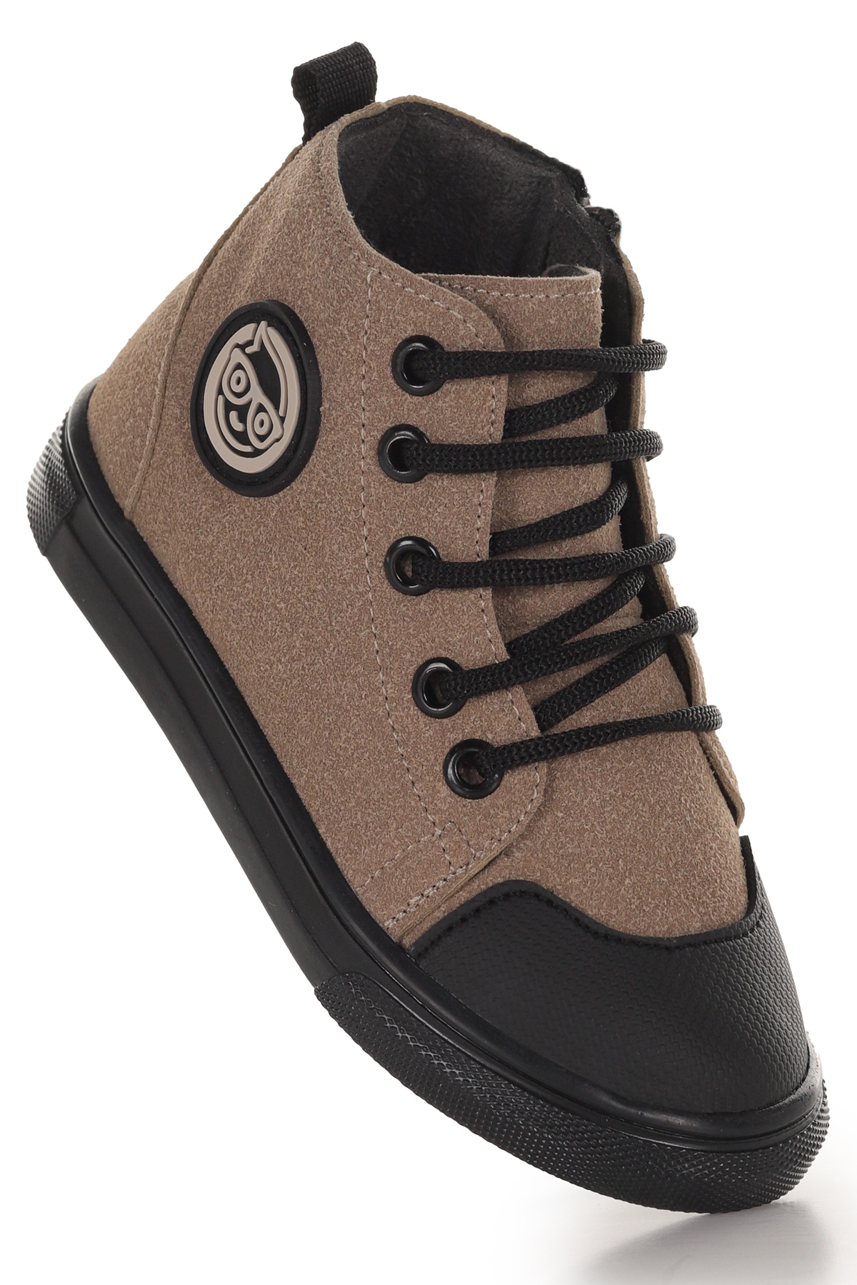 Kai Fermuarlı Erkek Çocuk Günlük Bot Ayakkabı Kum - Görsel 4