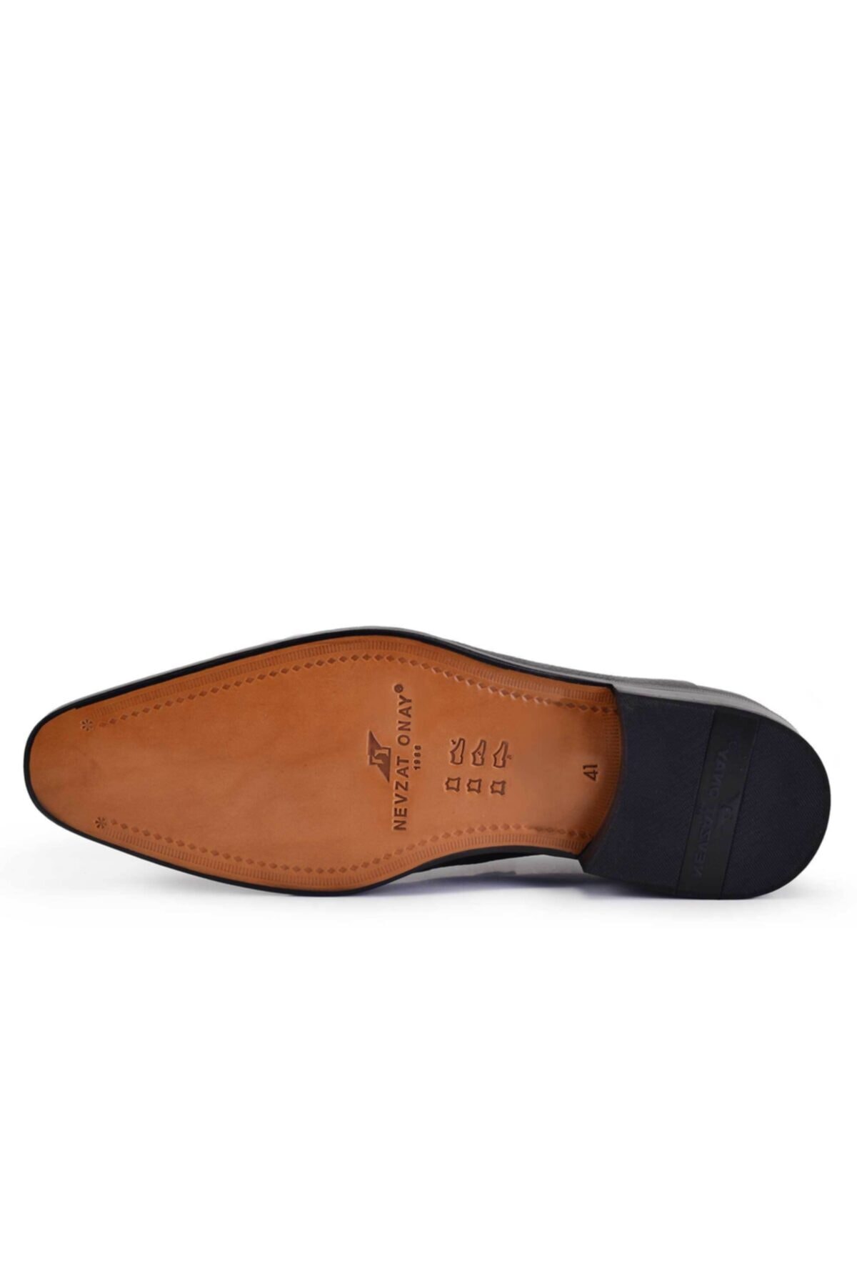 6402-482 Erkek Klasik Kösele AAyakkabı - Görsel 4