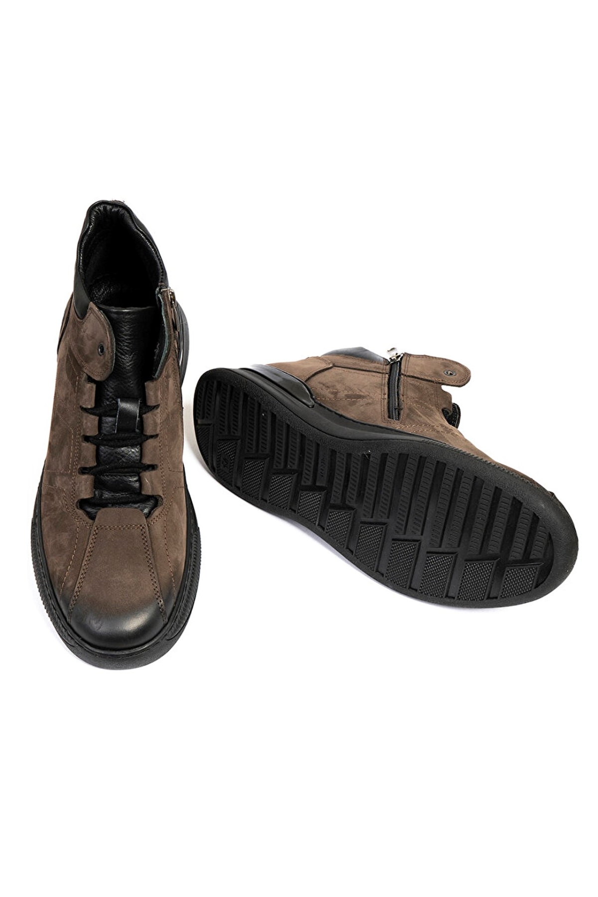 6753 Deri Casual Erkek Bot - Görsel 4