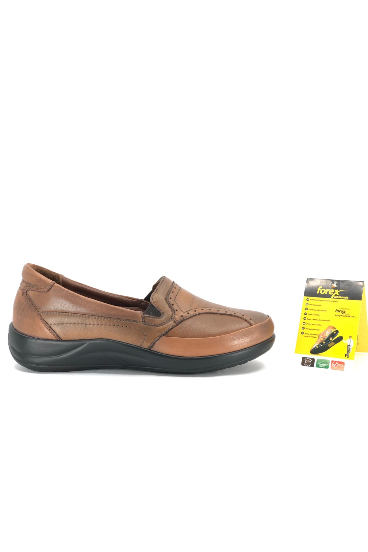 0-1002-2 %100 Deri Dr.Tavsiyeli Kadın Casual Ayakkabı - Görsel 3