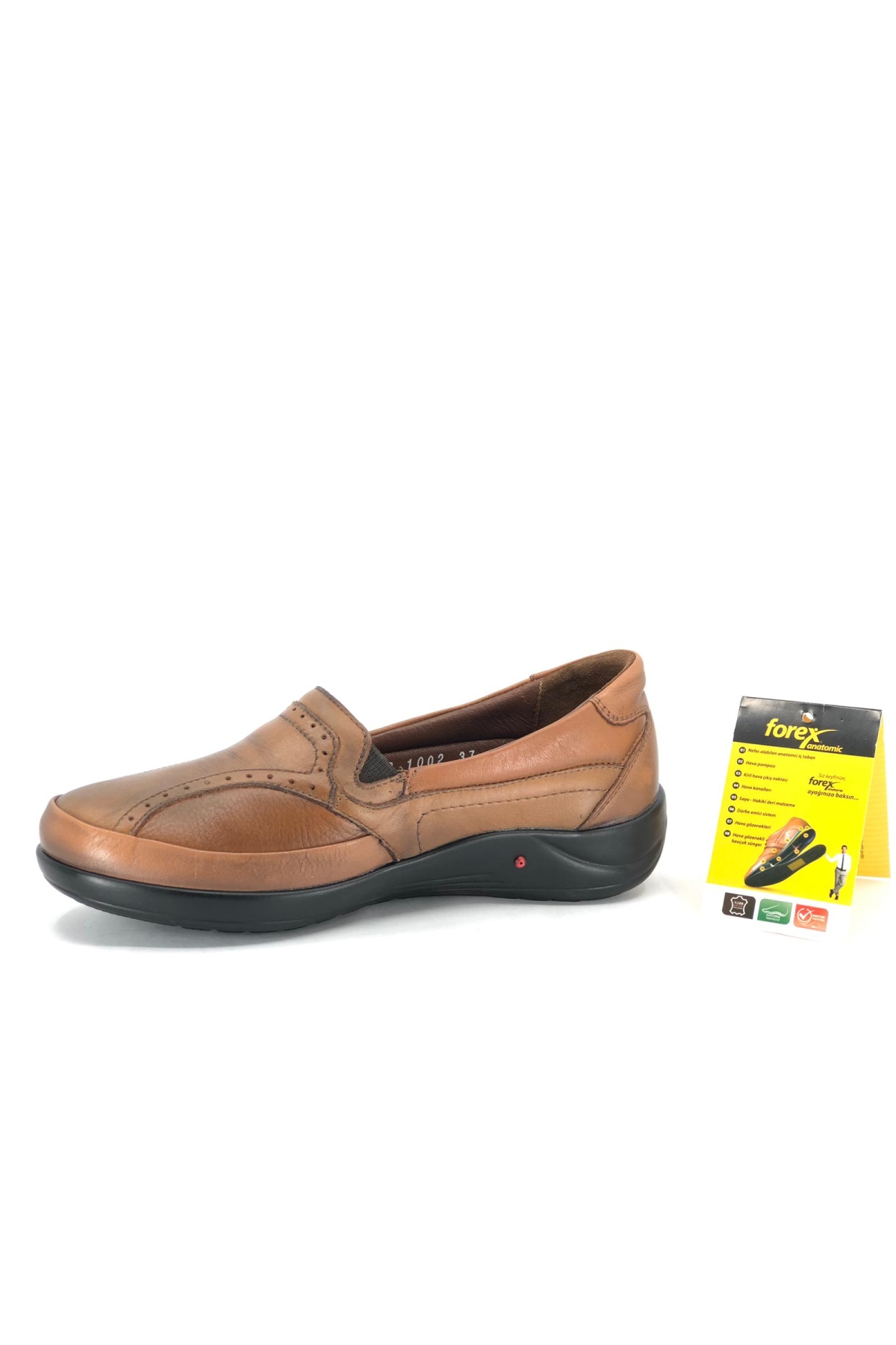 0-1002-2 %100 Deri Dr.Tavsiyeli Kadın Casual Ayakkabı - Görsel 4