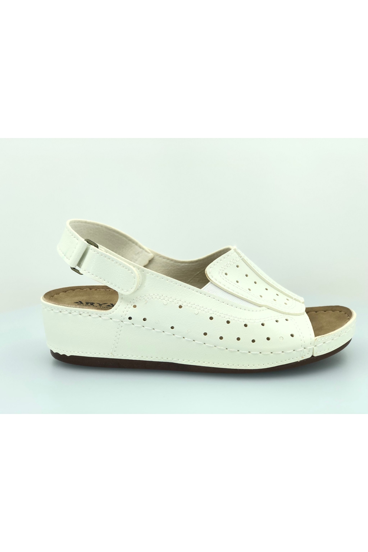 09-378 D.r Tavsiyeli Ortapedik Kadın Sandalet Terlik - Görsel 3