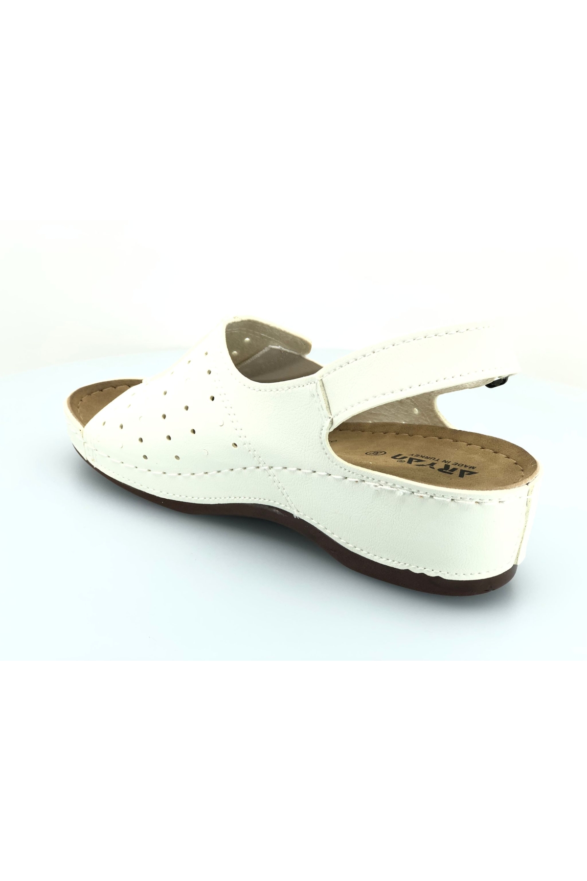 09-378 D.r Tavsiyeli Ortapedik Kadın Sandalet Terlik - Görsel 4