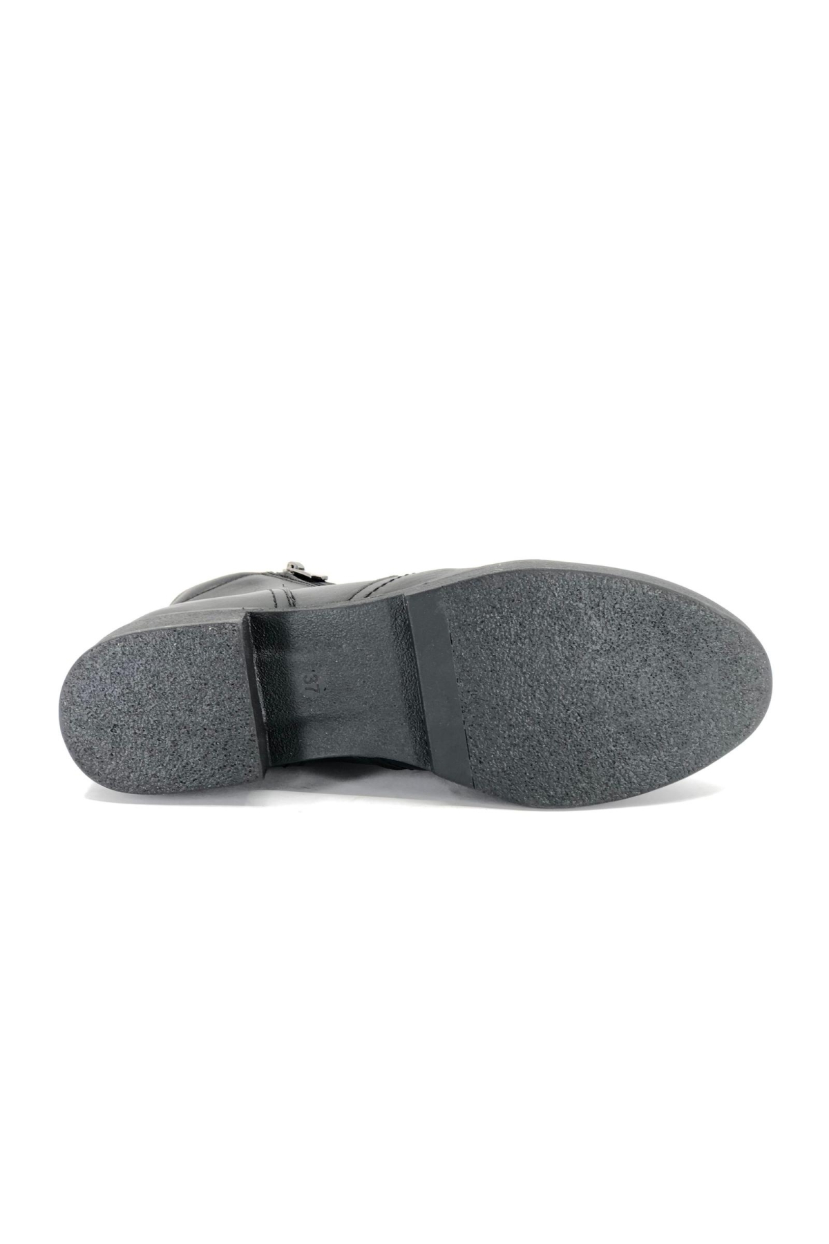 Ayakdaş 2016 Çift Fermuarlı Düz Taban Deri Kadın Bot - Görsel 8