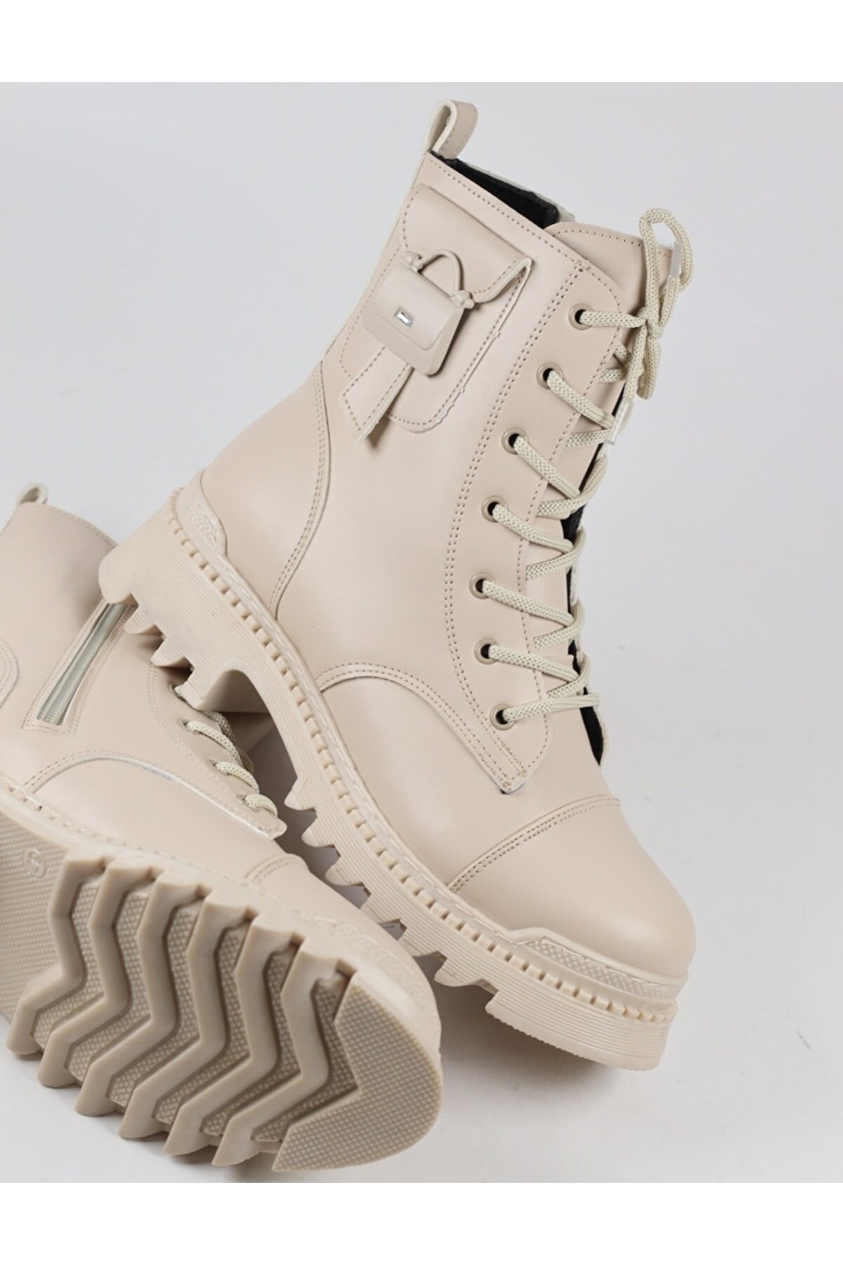 Çanta Dekolteli Kadın Postal Bot - Görsel 3