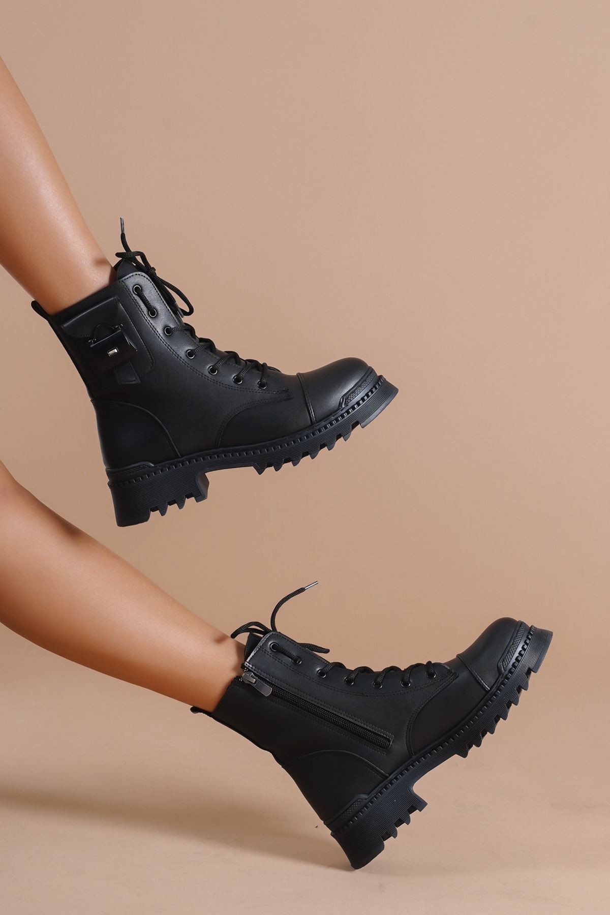 Çanta Dekolteli Kadın Postal Bot - Görsel 2