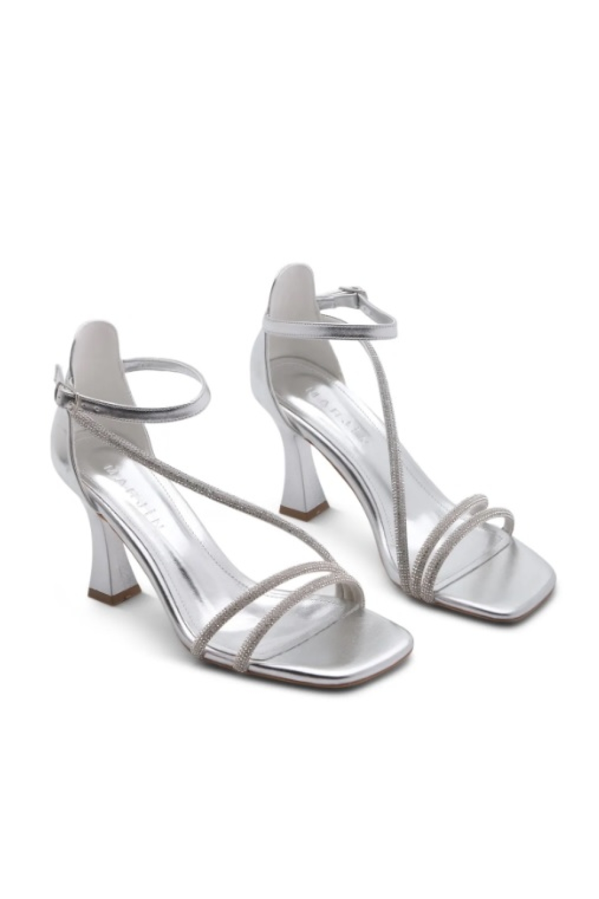 Taşlı Topuklu Kadın Abiye Ayakkabı - Görsel 3