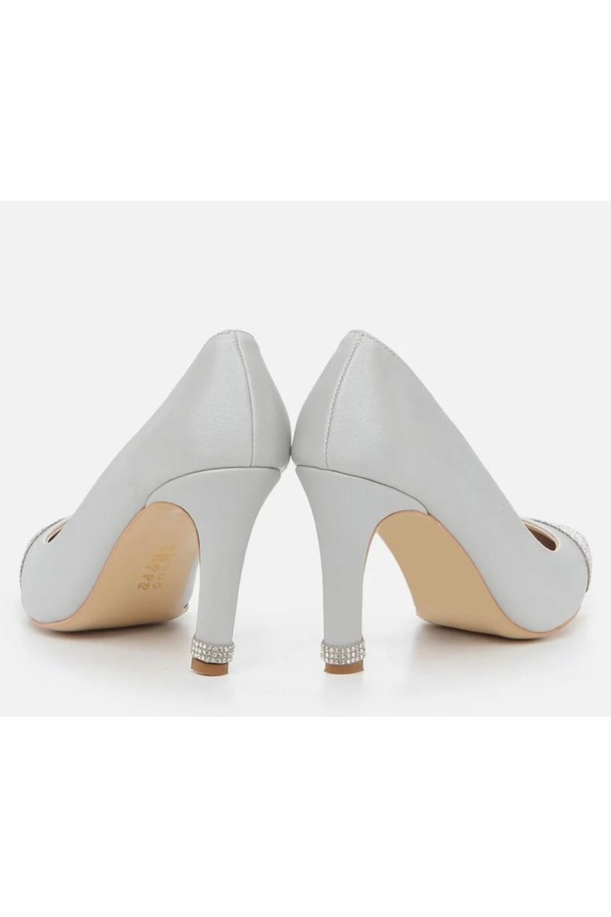 Sten Taş Detaylı Kadın Topuklu Ayakkabı Stiletto - Görsel 4