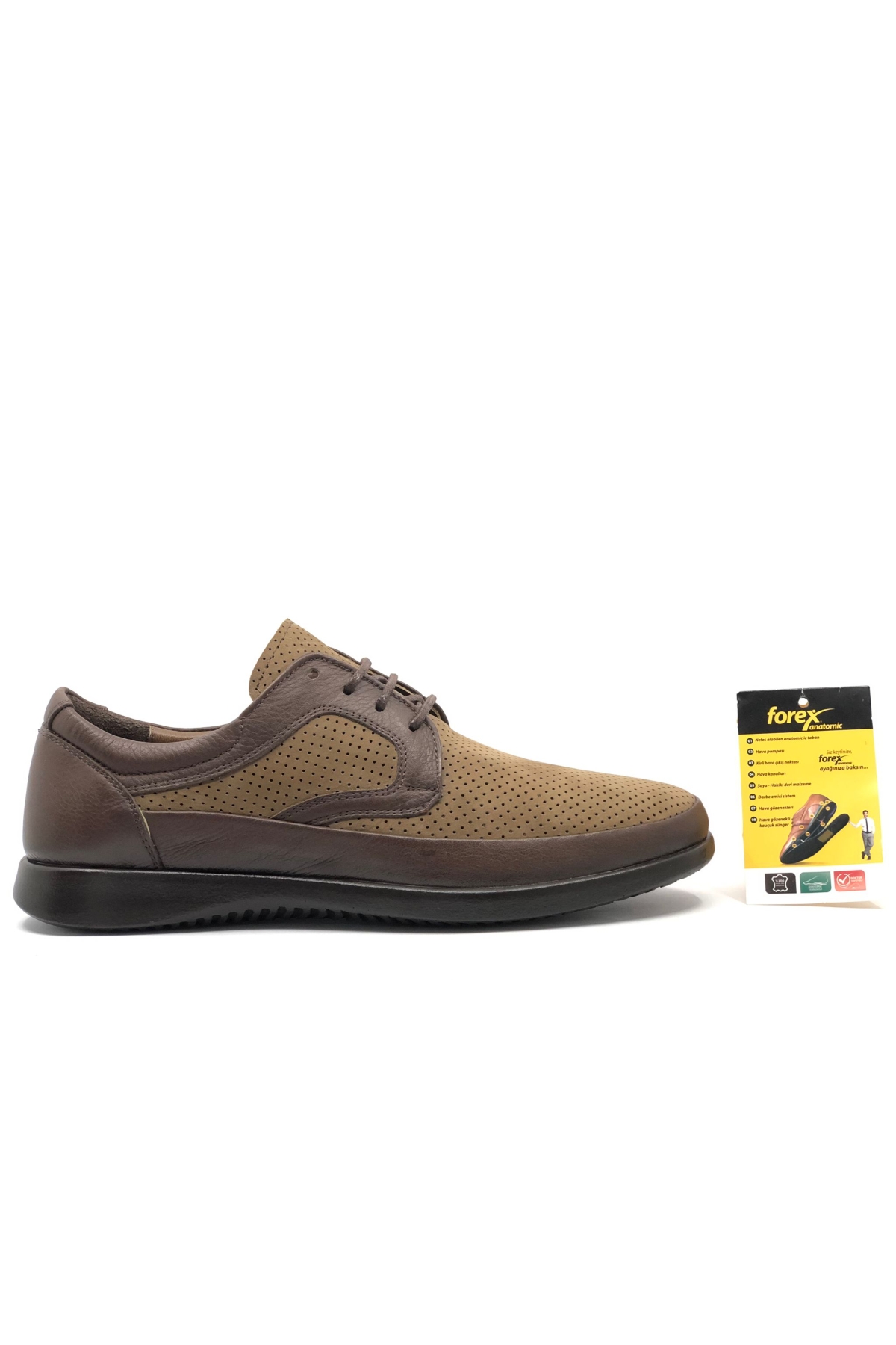 23-2548 Dr.Tavsiyeli Hakiki Deri Erkek Casual Ayakkabı - Görsel 3