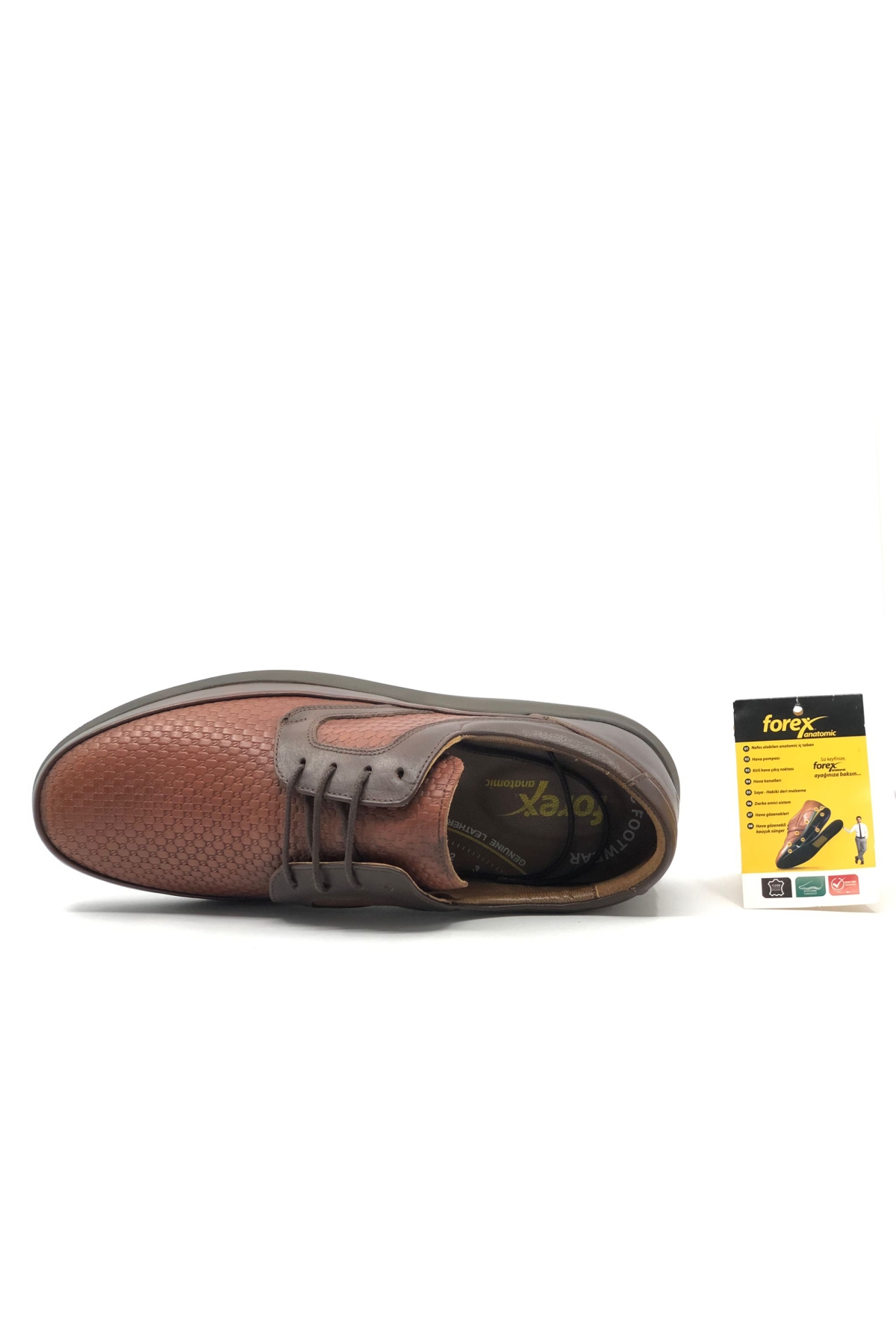 23-2548-01 Dr.Tavsiyeli Hakiki Deri Erkek Casual Ayakkabı - Görsel 5