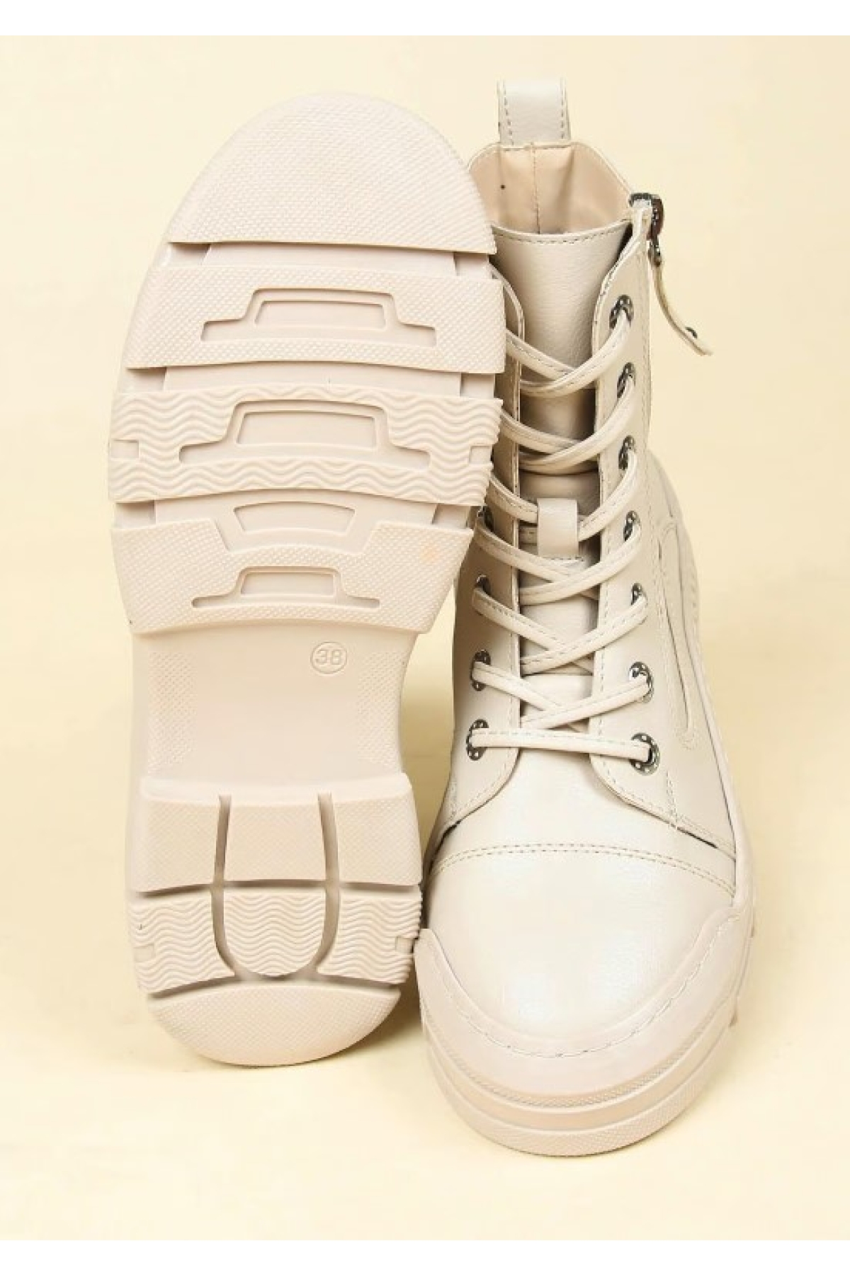 Kauçuk Kaymaz Taban Postal Kadın Bot - Görsel 7