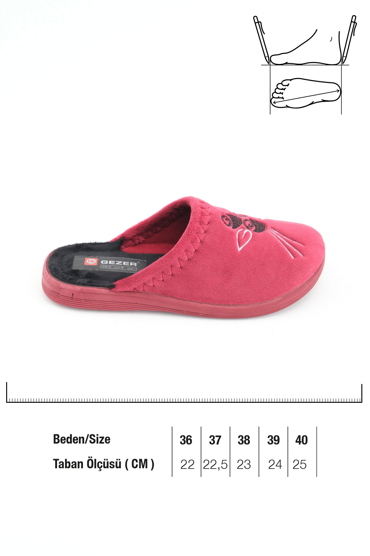 Kışlık Kadın Terlik - Görsel 3