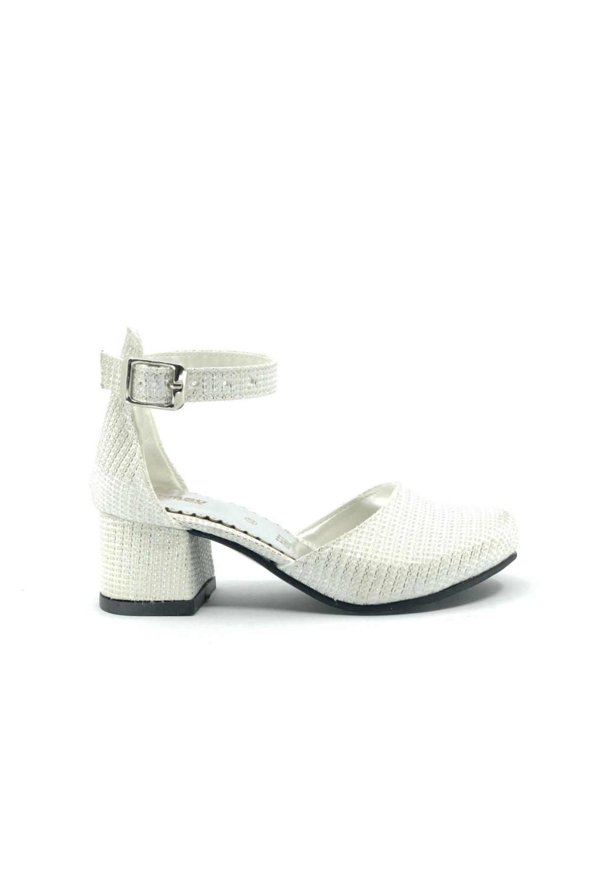 2811 Kız Çocuk Topuklu Burnu Kapalı Ayakkabı - Görsel 3