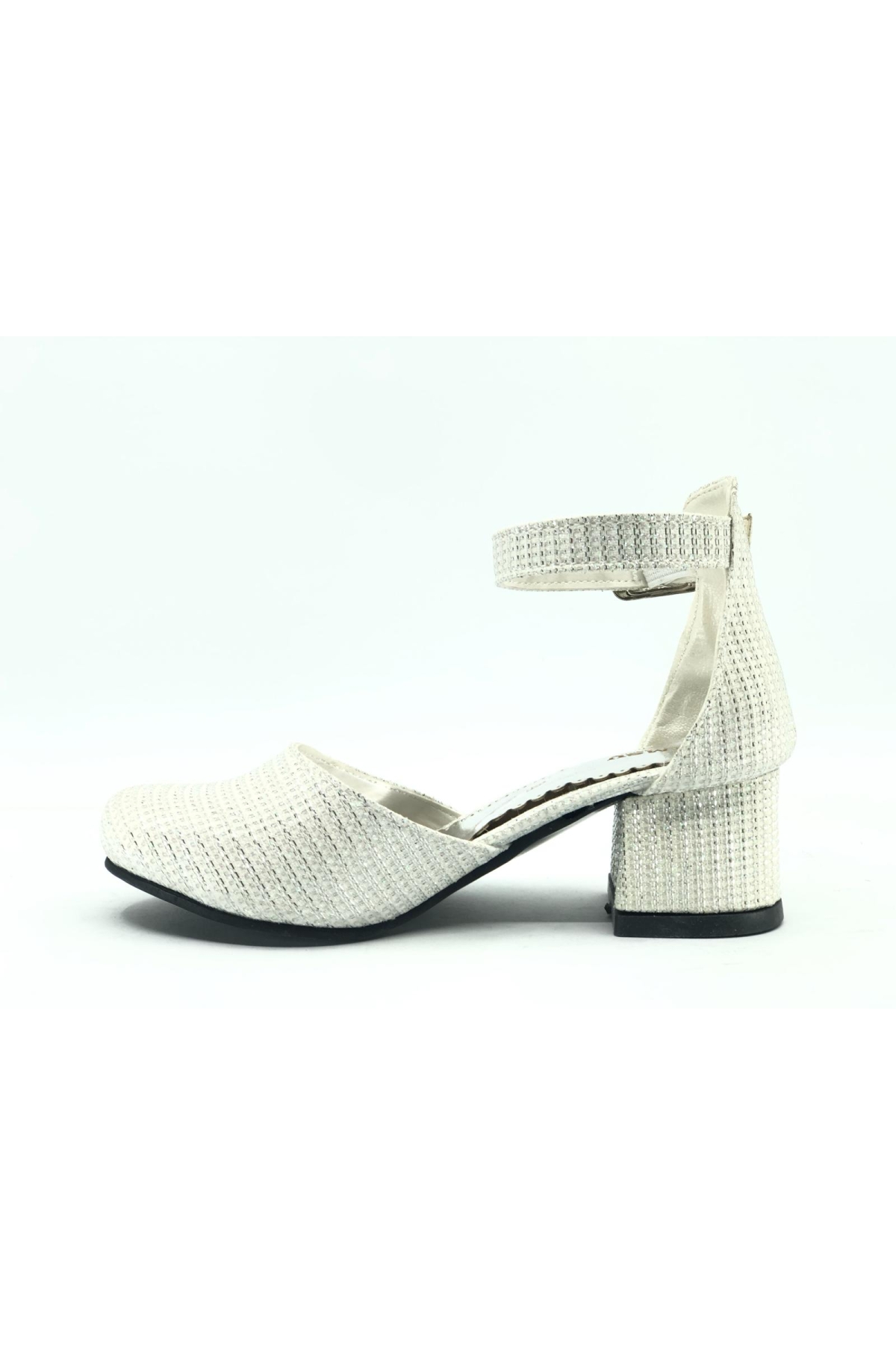 2811 Kız Çocuk Topuklu Burnu Kapalı Ayakkabı - Görsel 4
