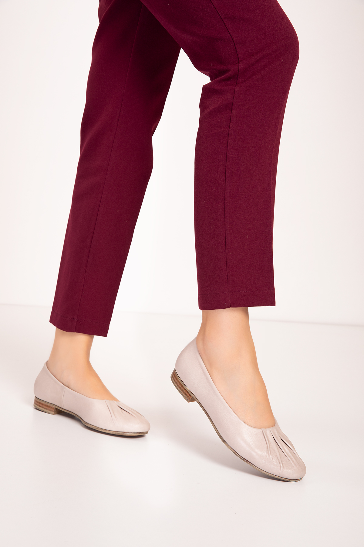 Gondol Hakiki Deri Günlük Babet alpx.598 - Görsel 5