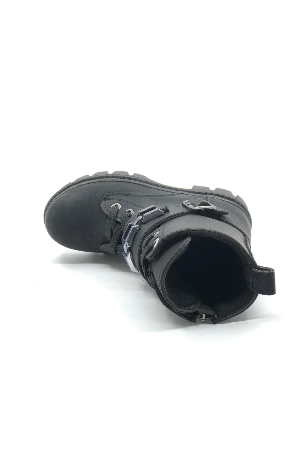 Zincir Detaylı Kız Çocuk Postal Bot - Görsel 5