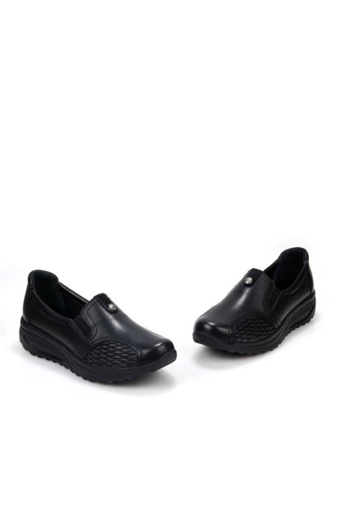 042-K Ortopedik Kadın Günlük Hakiki Deri Ayakkabı - Görsel 2