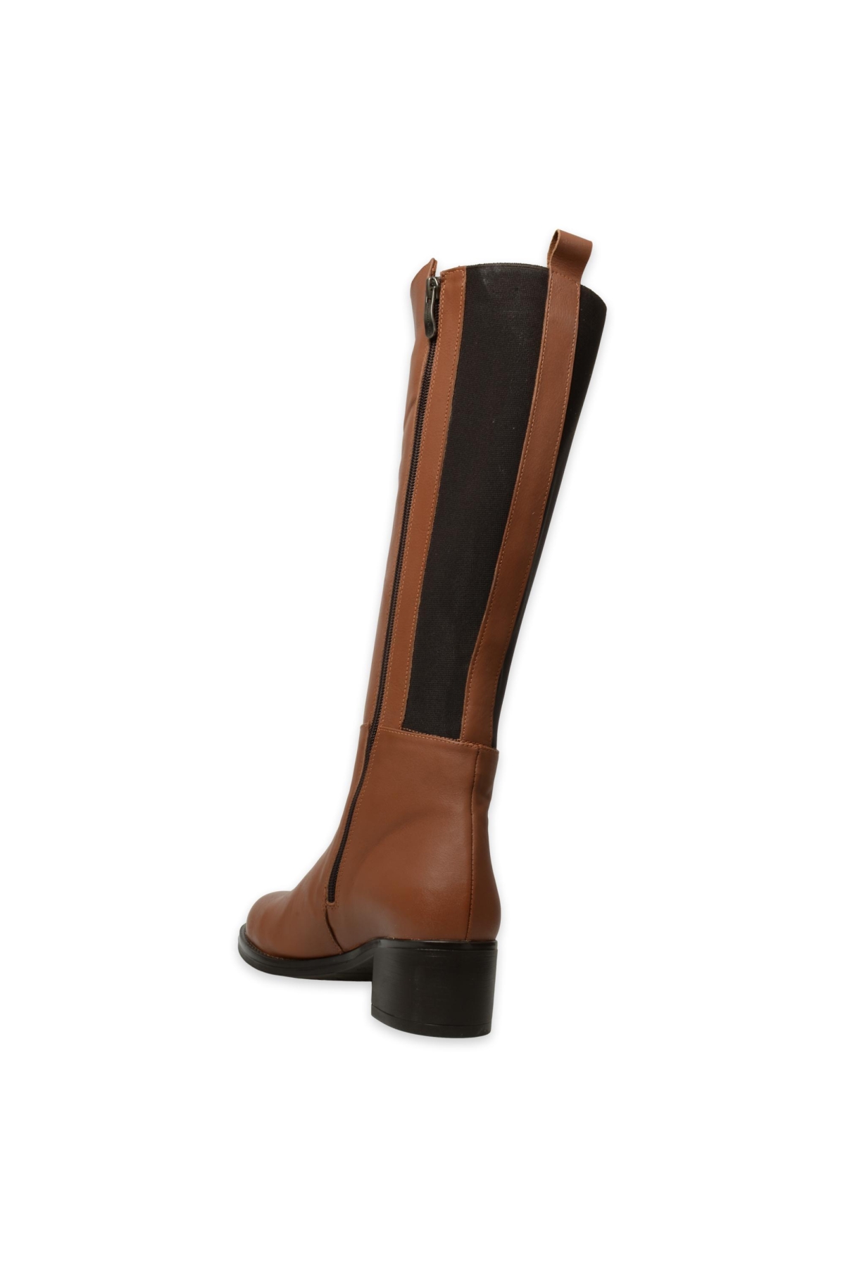 D24Kc-5035 Günlük Taba Kadın Çizme - Görsel 5