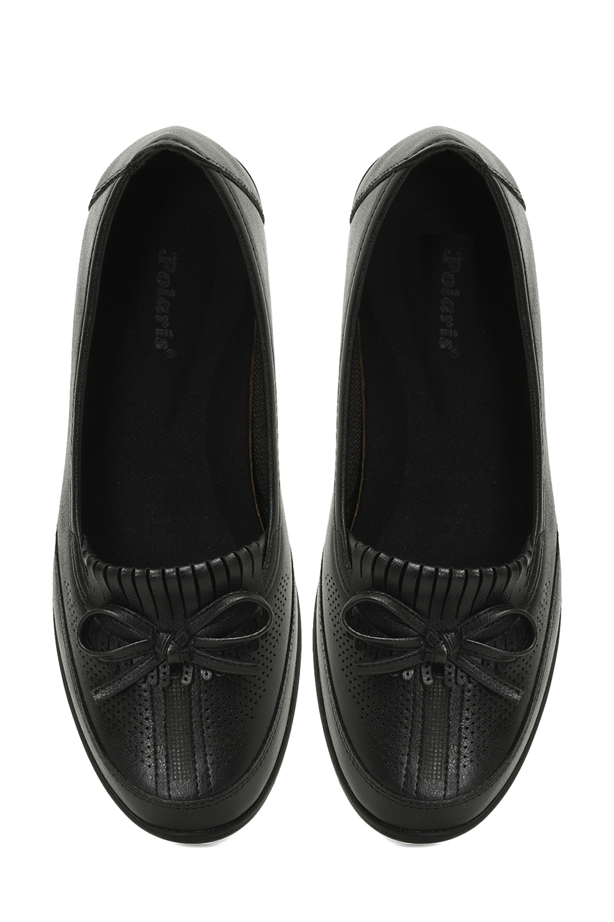 Polaris 164134.Z5FX Siyah Kadın Dolgu Topuk Ayakkabı - Görsel 5