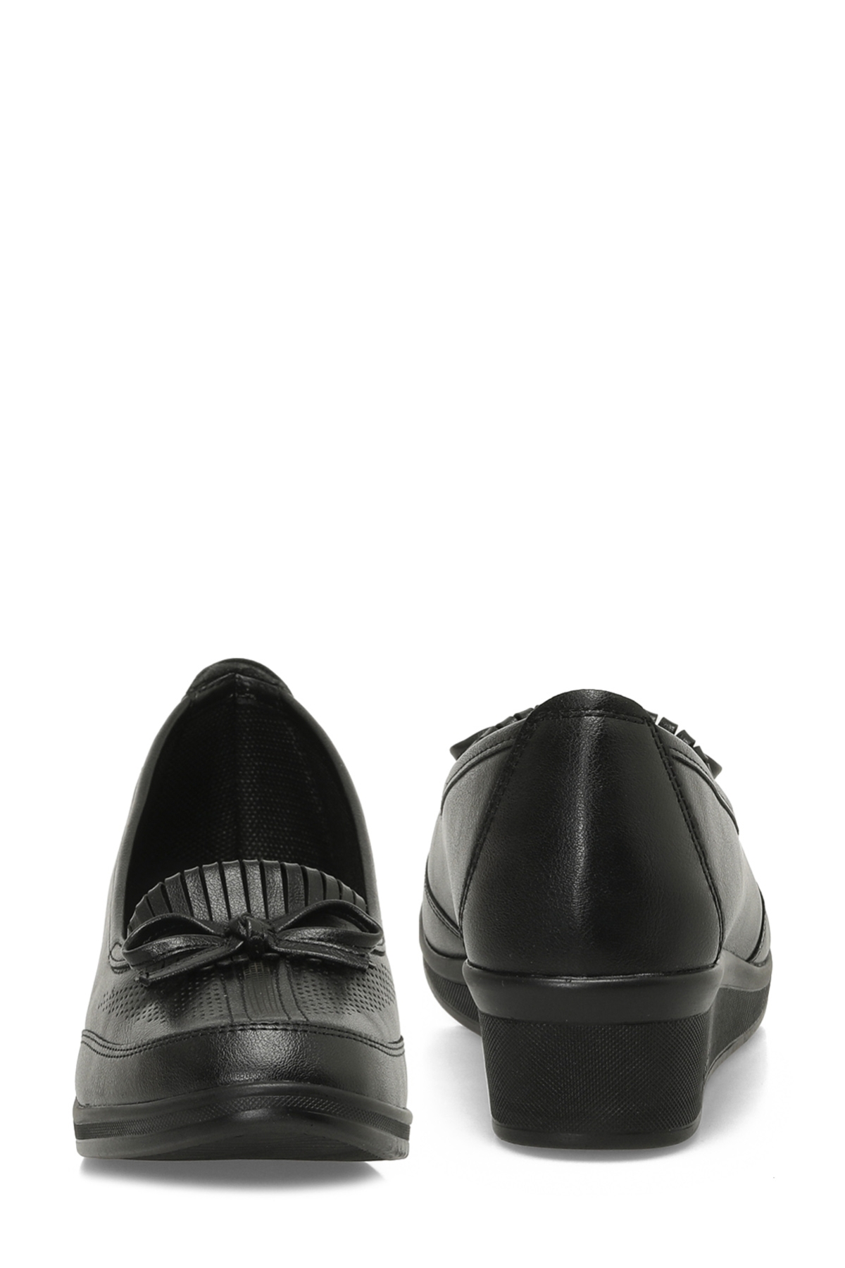 Polaris 164134.Z5FX Siyah Kadın Dolgu Topuk Ayakkabı - Görsel 6