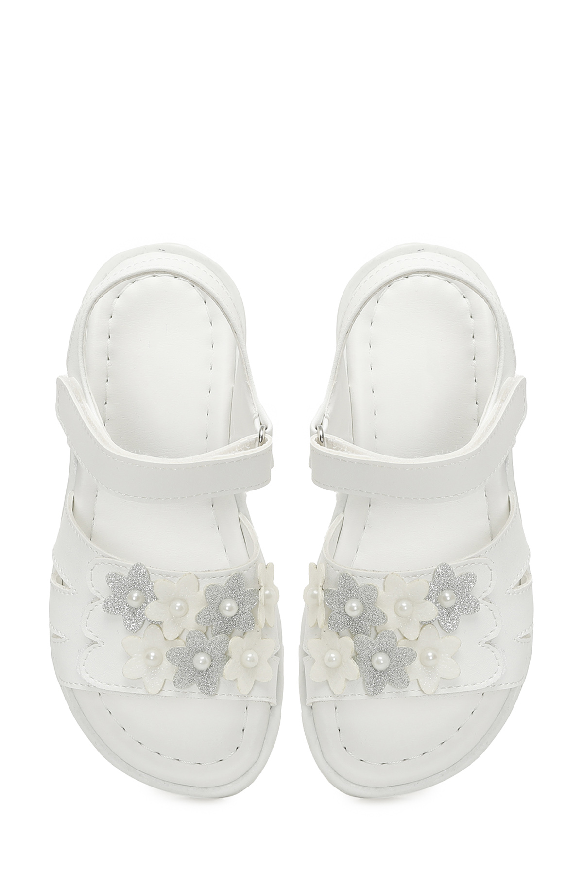 JOLIE .P5FX Beyaz Kız Çocuk Sandalet - Görsel 5